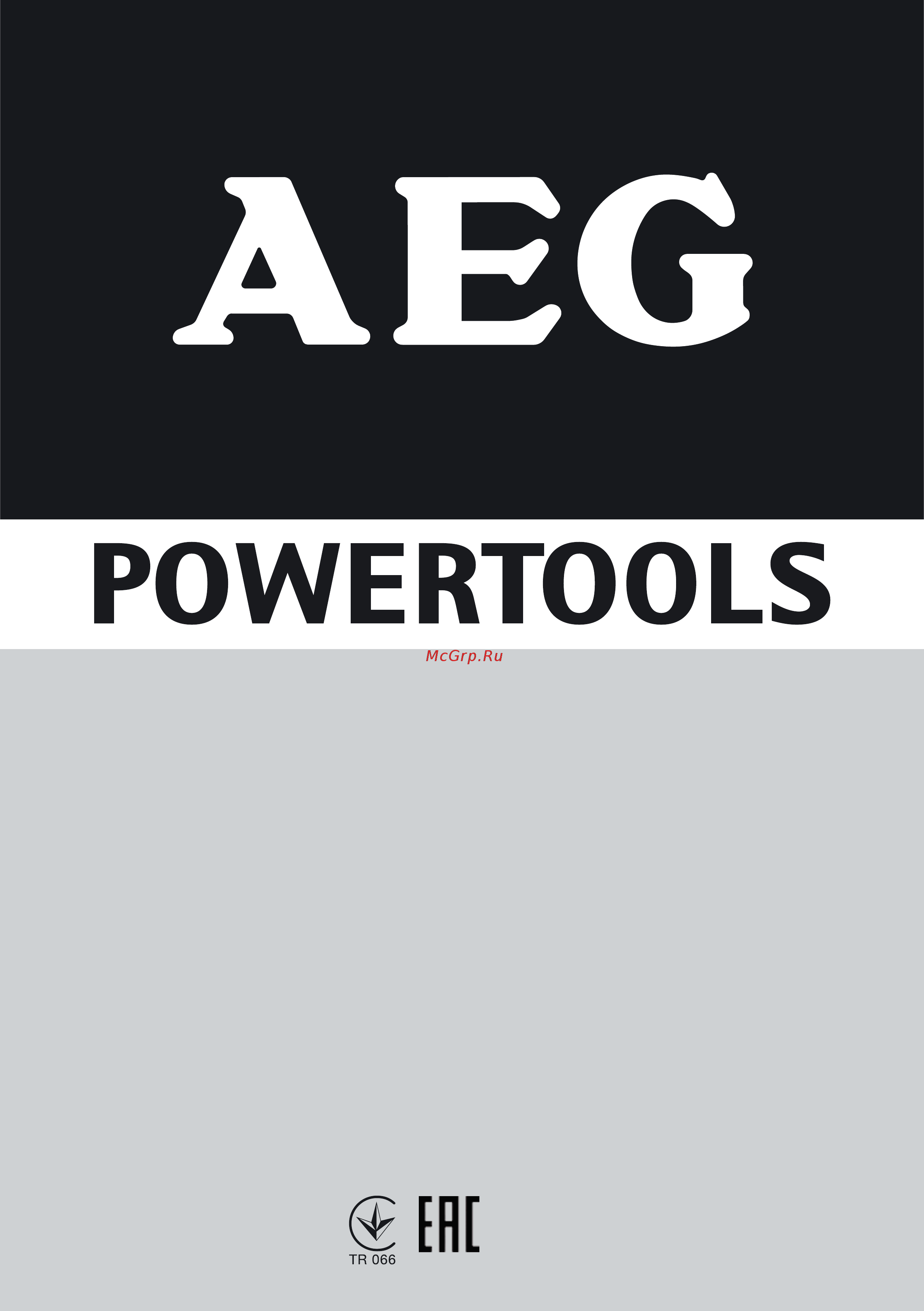AEG WS12-115 [130/130] W w w a e g p o w e r t o o l s e u