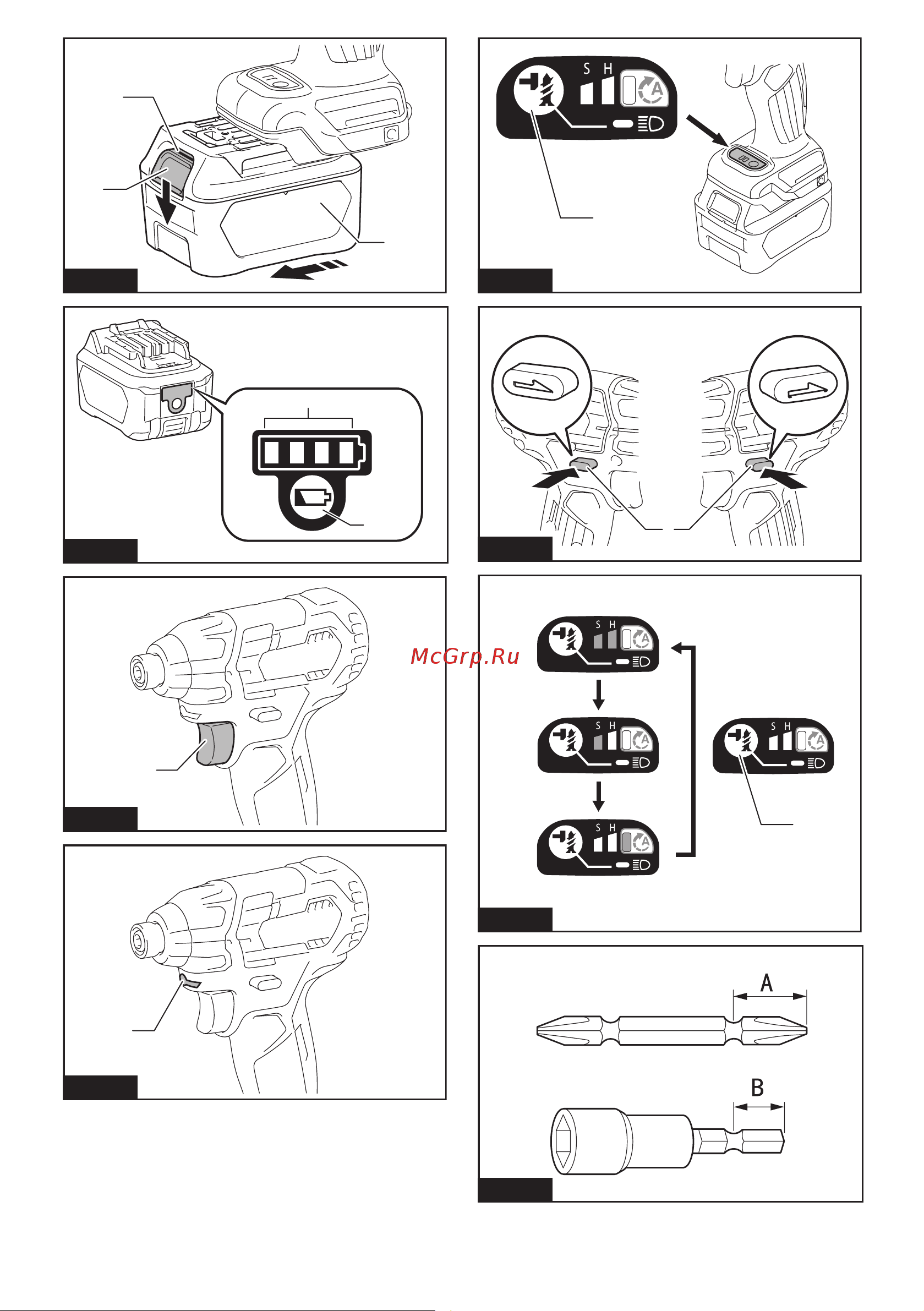 Makita TD111DZ 185160 Инструкция по эксплуатации онлайн [2/52] 334045