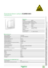 SCHNEIDER ELECTRIC BLNVS010501 Blanca Инструкция по эксплуатации