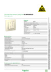SCHNEIDER ELECTRIC BLNVS100502 Blanca Инструкция по эксплуатации