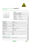 SCHNEIDER ELECTRIC BLNVA105011 Blanca Инструкция по эксплуатации
