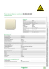 SCHNEIDER ELECTRIC BLNVA101002 Blanca Инструкция по эксплуатации
