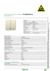 SCHNEIDER ELECTRIC BLNVA105102 Blanca Инструкция по эксплуатации