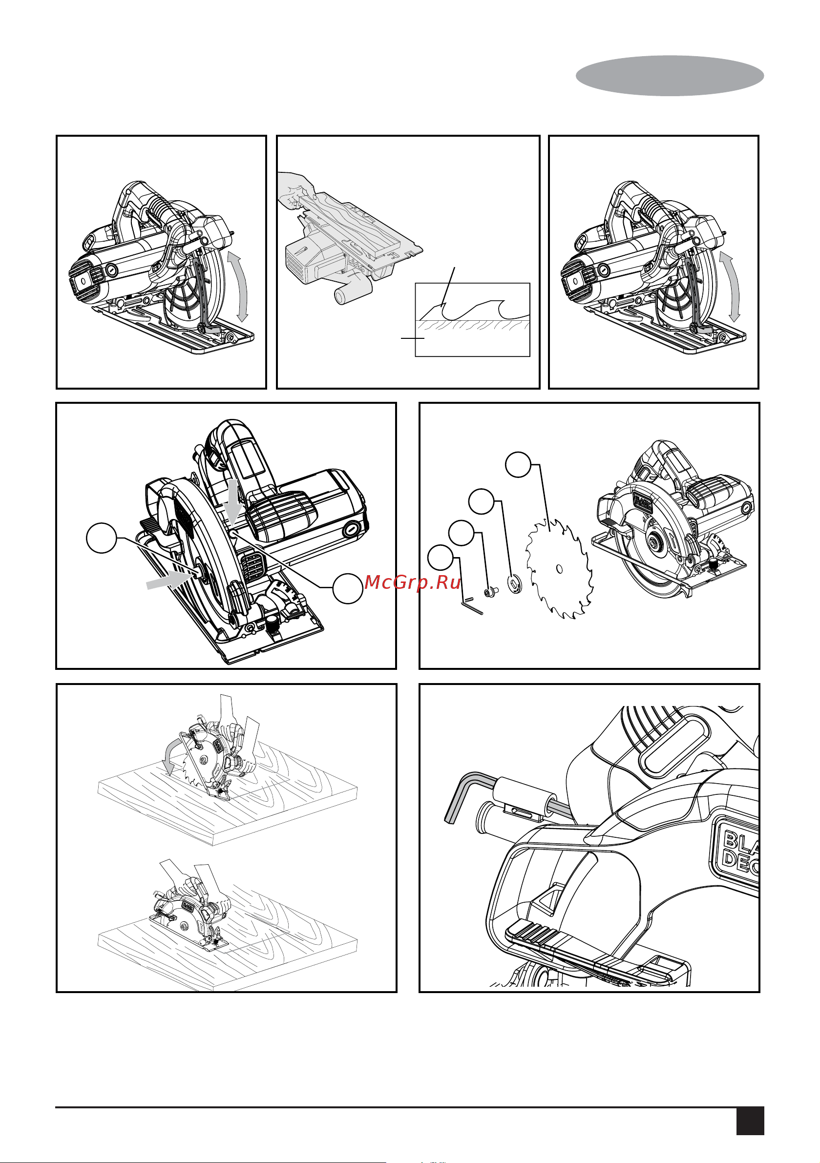 Black & Decker CS1004 [3/24] Fig e fig g fig f