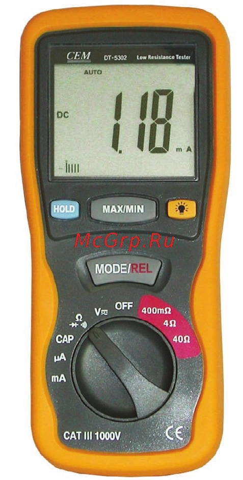 CEM DT-5302 Инструкция по эксплуатации онлайн