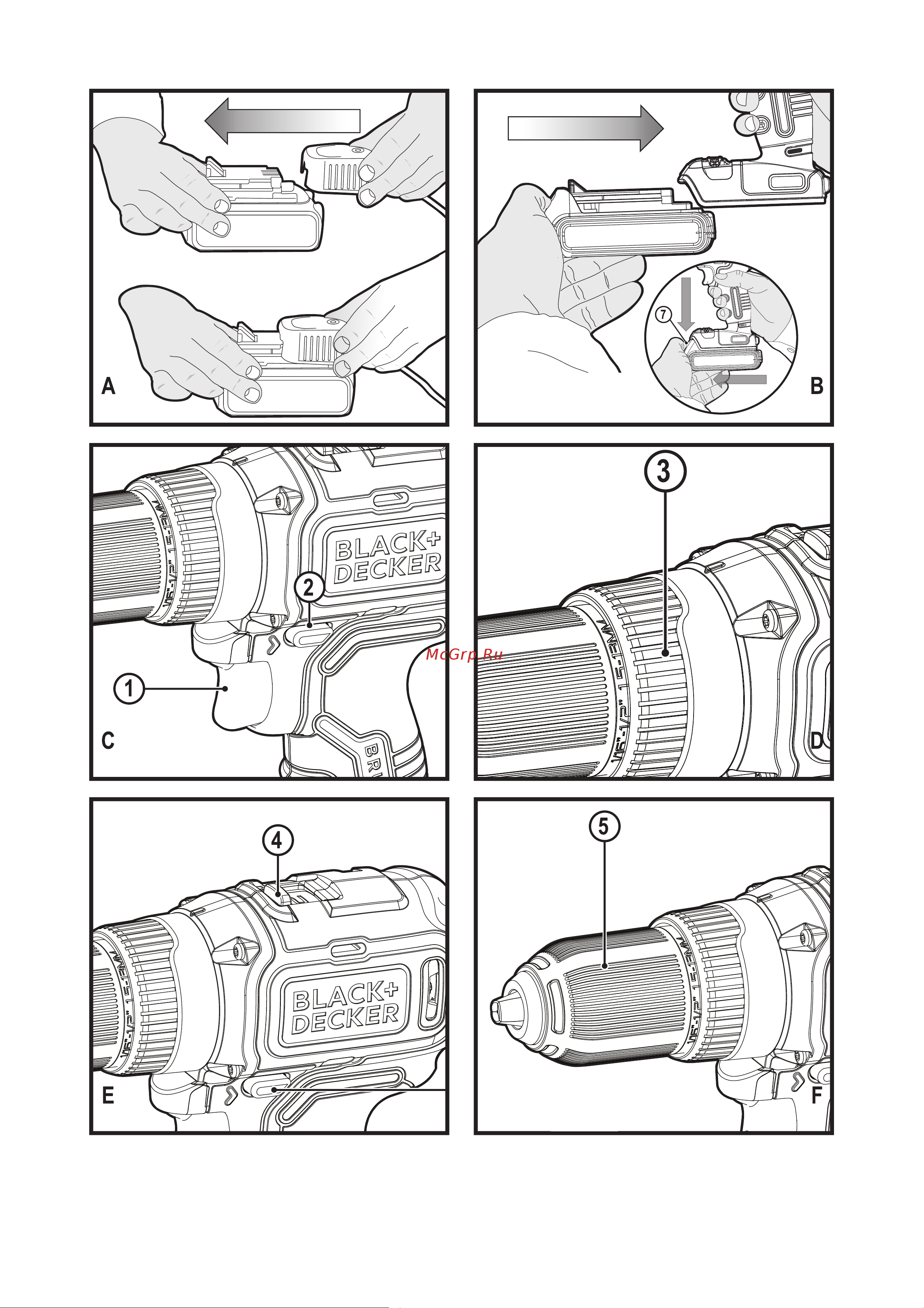 BLACK & DECKER BL186KB Инструкция по эксплуатации онлайн [2/16] 672247