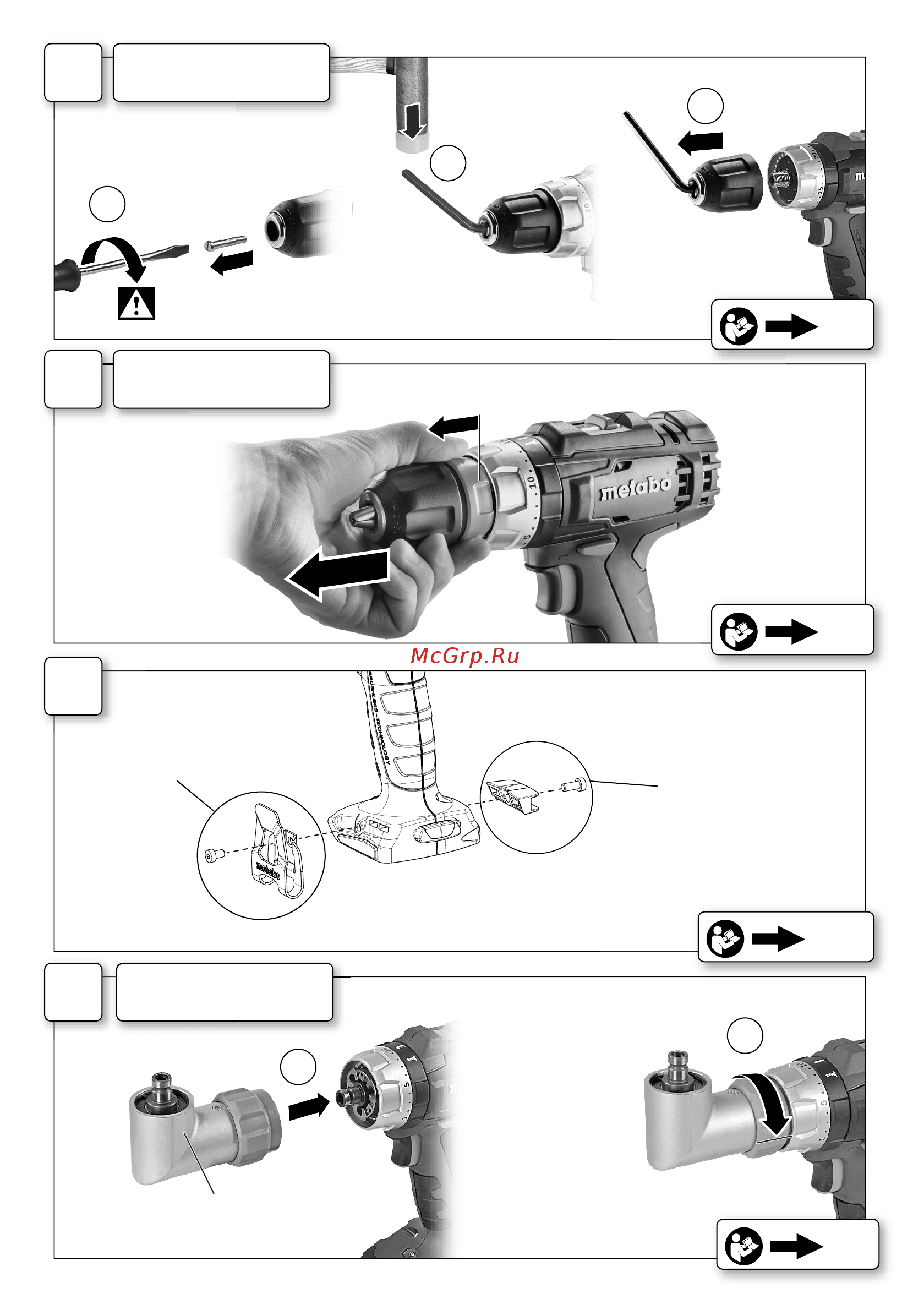 Metabo BS 18 L (602321500) Инструкция по эксплуатации онлайн [5/68] 502781