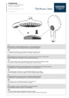 Grohe POWER&SOUL 130 27673LS0 Инструкция по эксплуатации