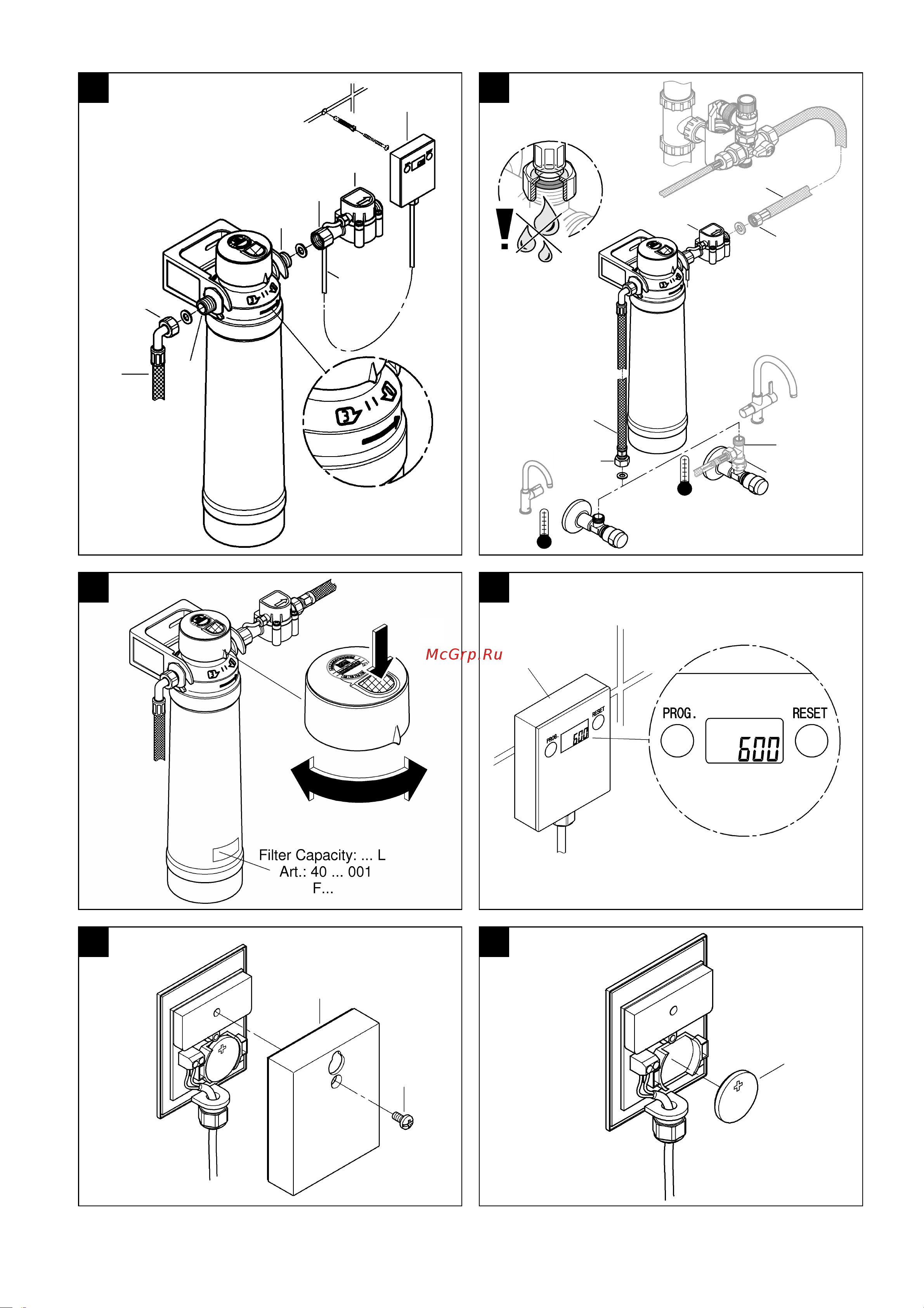 Grohe GROHE Red 30083001 Инструкция по эксплуатации онлайн [3/40] 334885