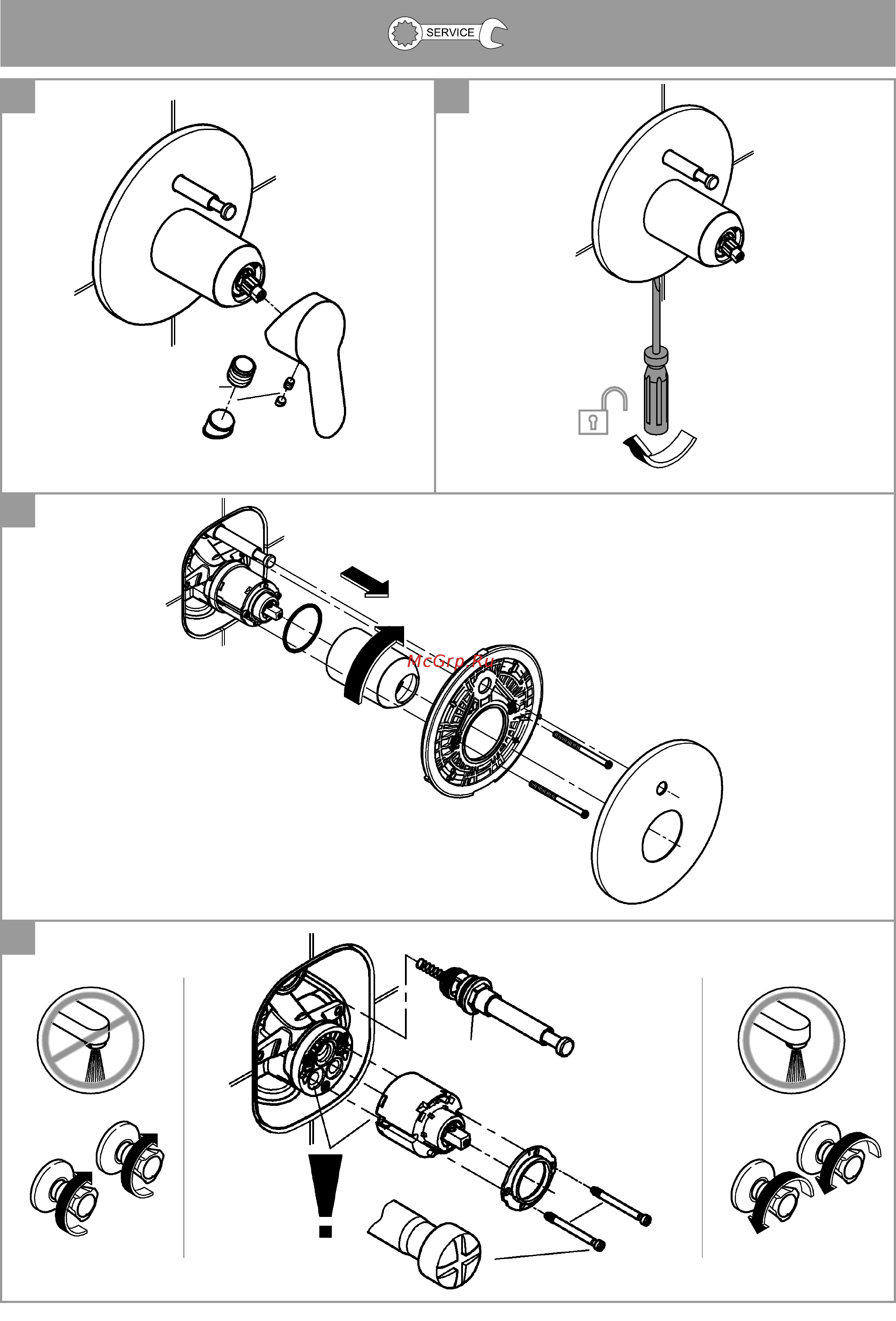 Grohe Lineare 19297001 Инструкция по эксплуатации онлайн [8/16] 334962