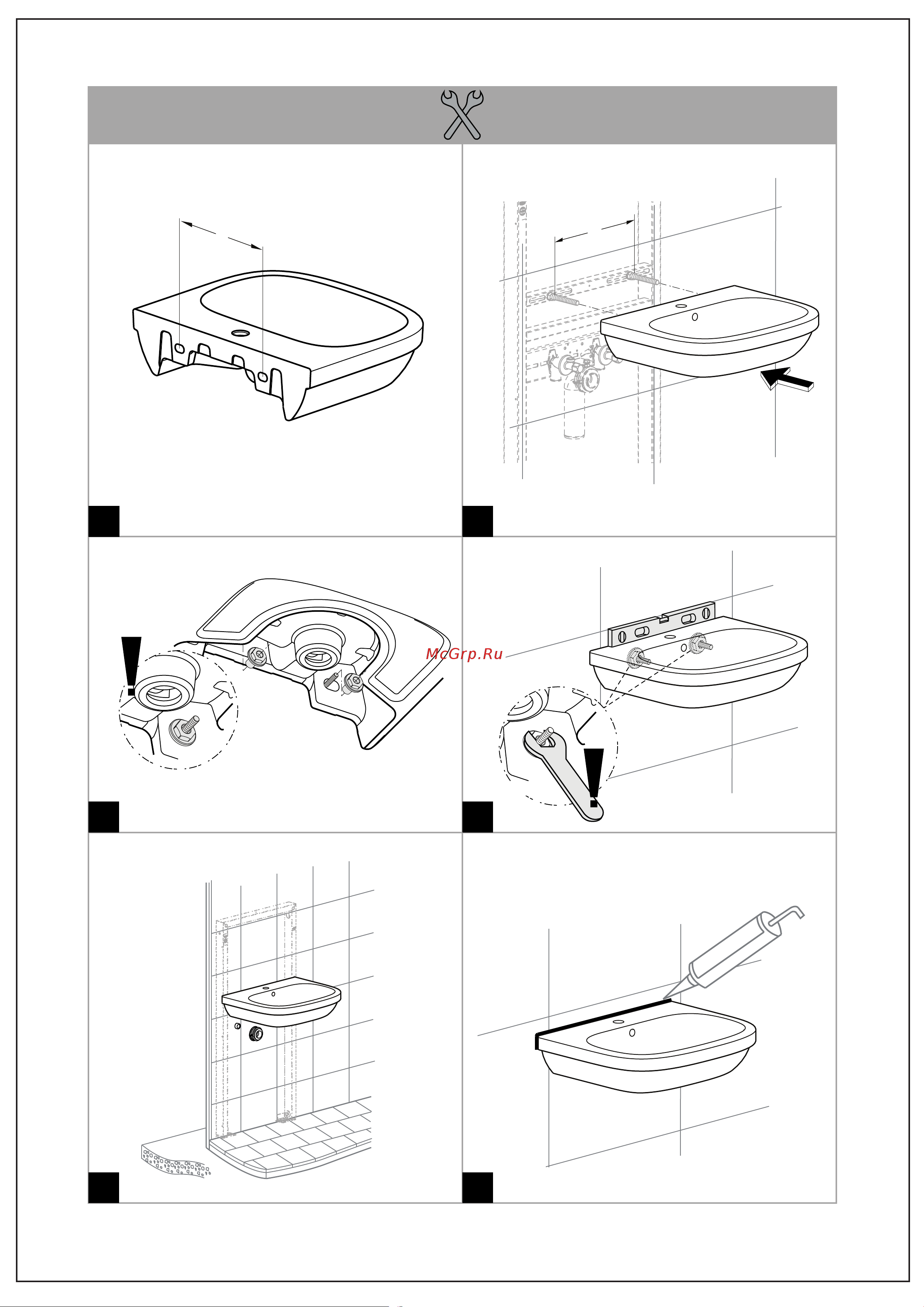 Grohe Euro Ceramic ширина 45 см, спец покрытие 3932400H Инструкция по эксплуатации онлайн [3/4] 821969