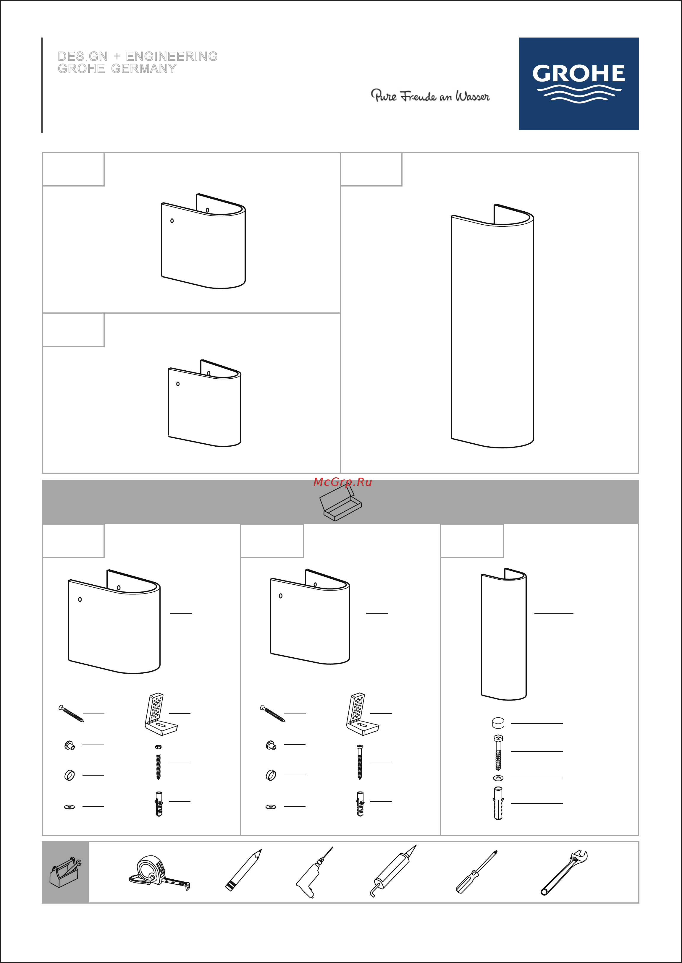 Grohe Euro Ceramic 39201000 Инструкция по эксплуатации онлайн