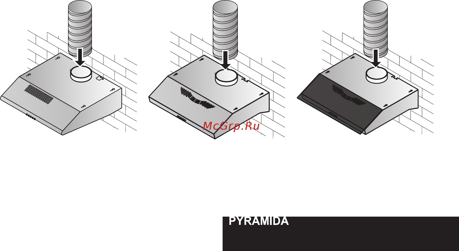 Pyramida MH 50 IV [11/32] Установка моделей mh gh