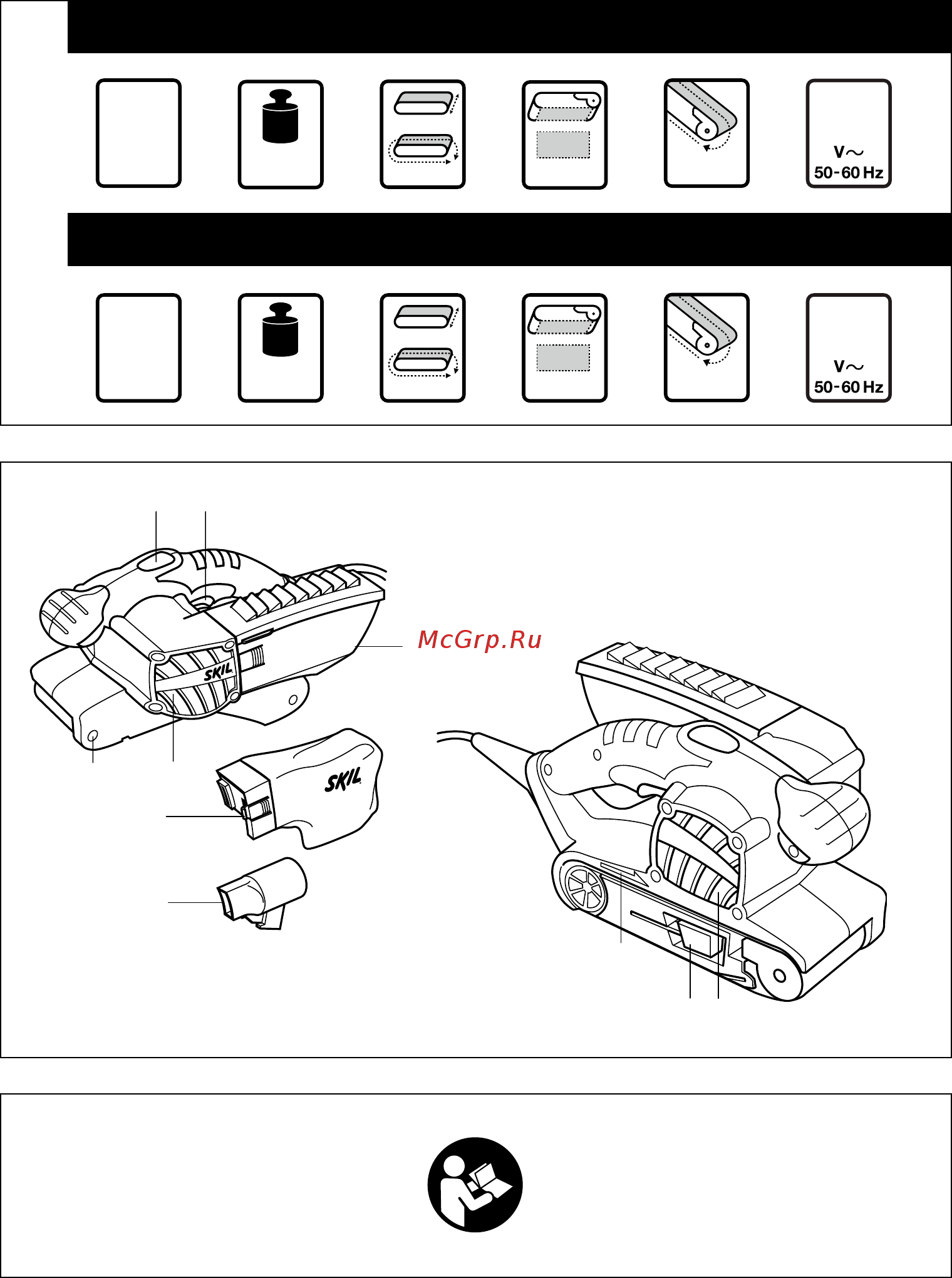 Skil 1210 LA (F 015 121 0LA) Инструкция по эксплуатации онлайн [2/109] 335666