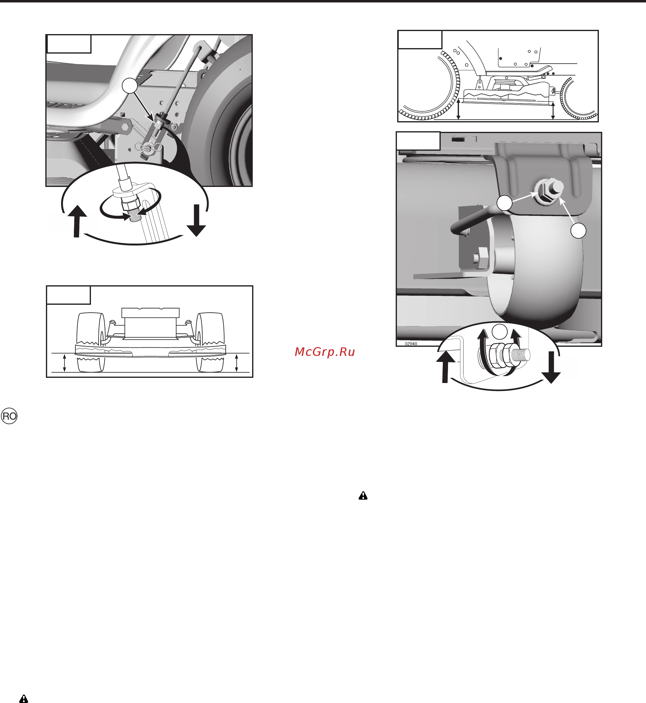 McCulloch M115-77TC [79/92] Pentru ajustarea dispozitivului de tuns iarba