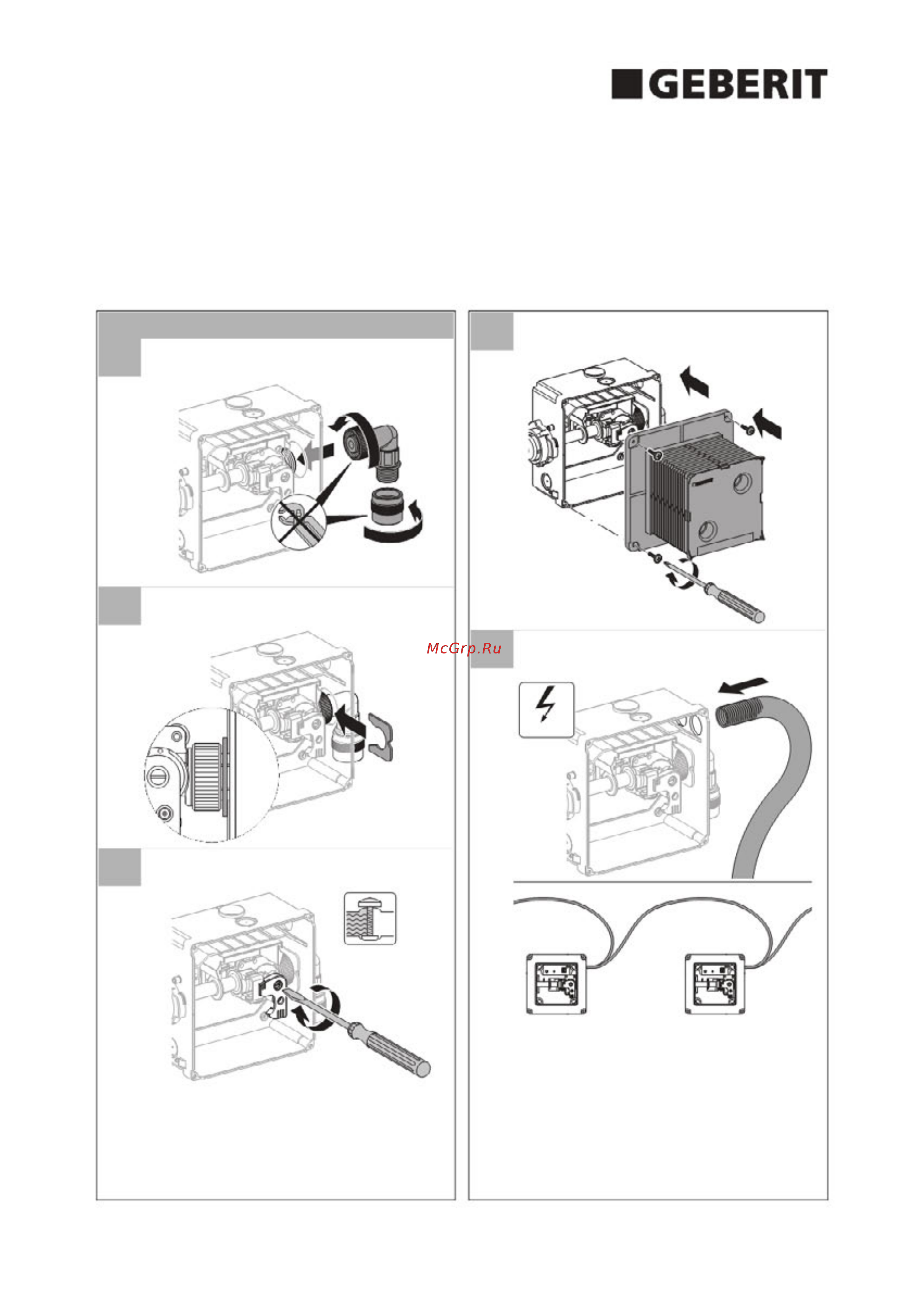 Geberit DUOFIX 111.616.00.1 [13/14] Installation