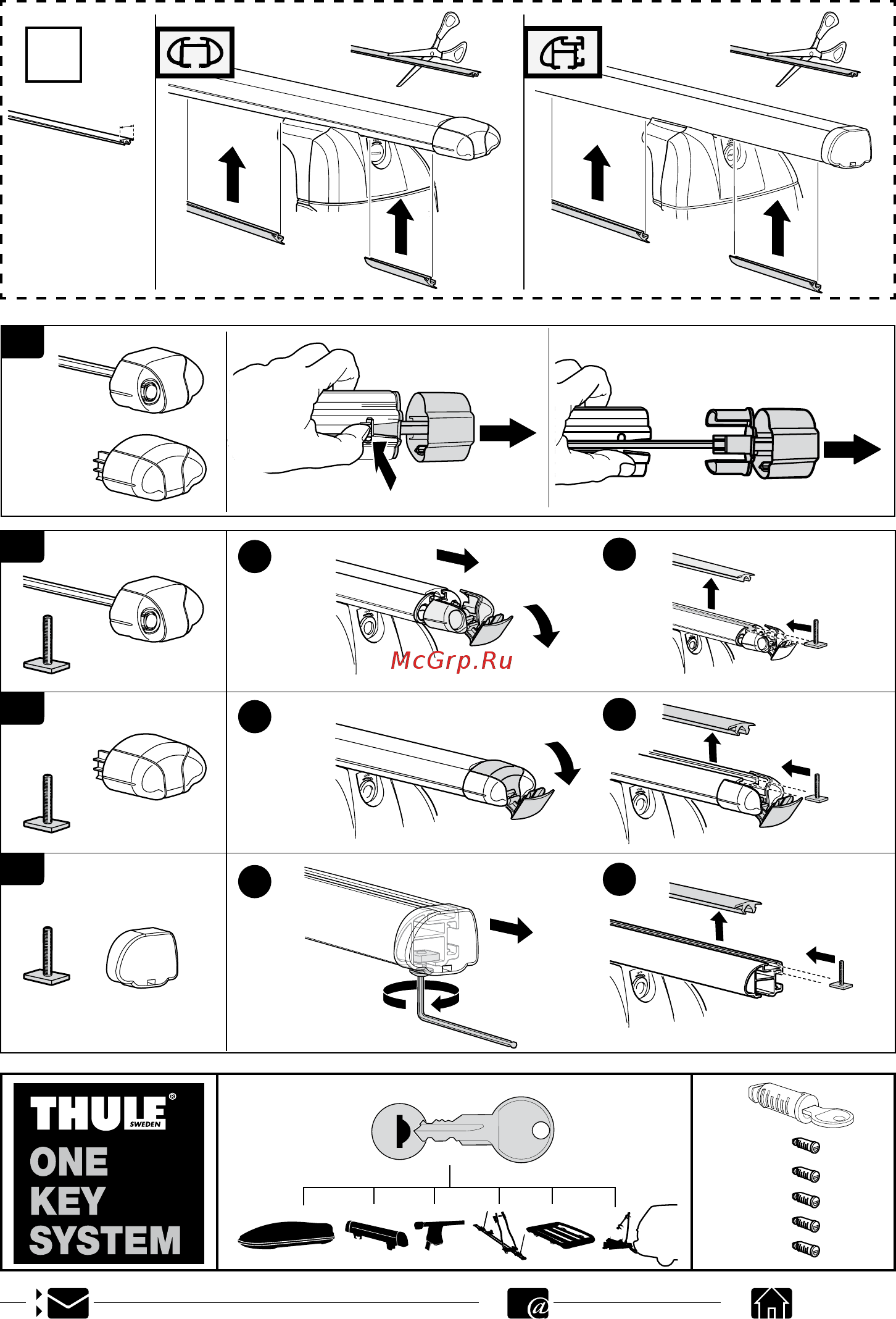 Thule 3021 Инструкция по эксплуатации онлайн [8/8] 335893