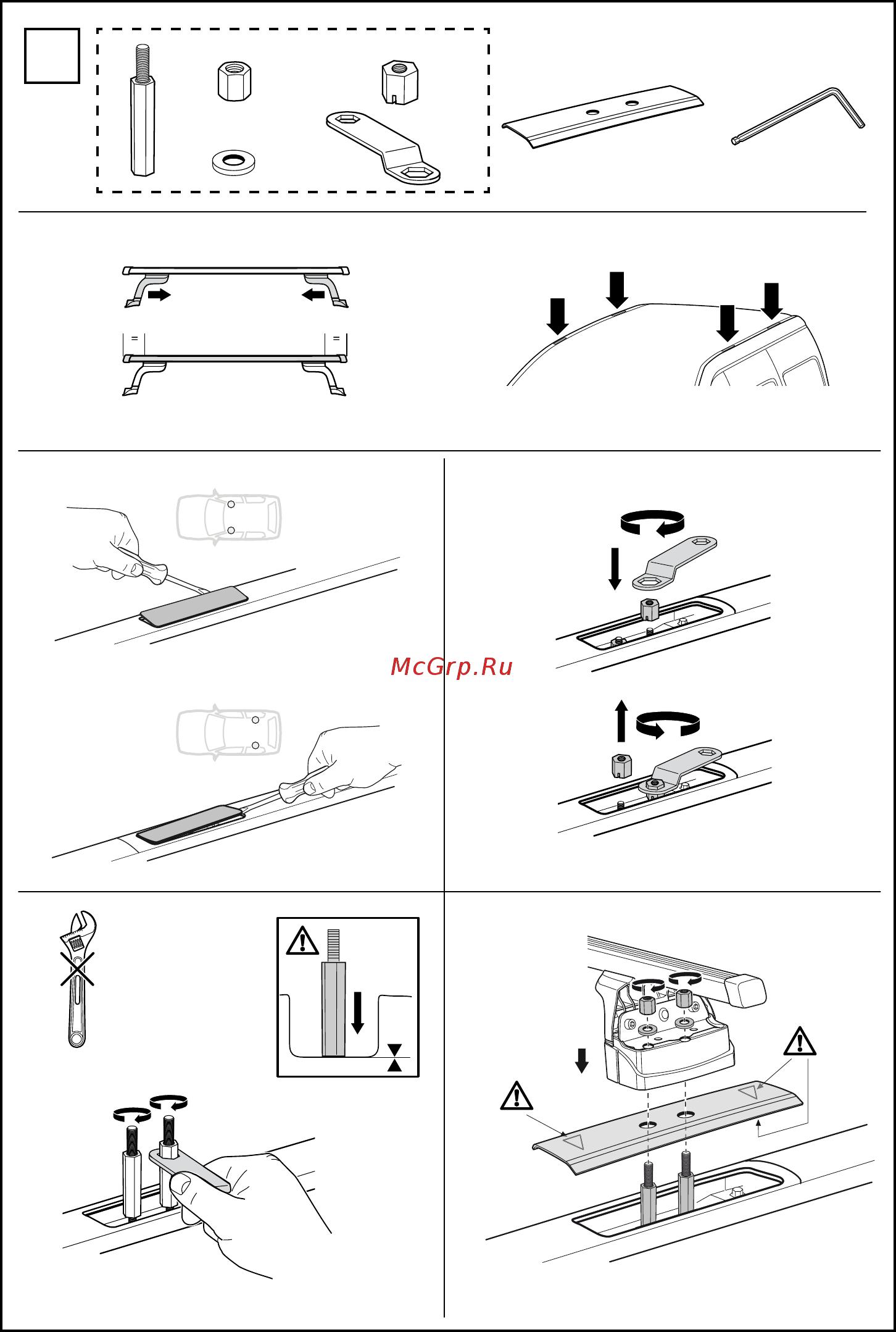 Thule 3042 Инструкция по эксплуатации онлайн [6/8] 335900