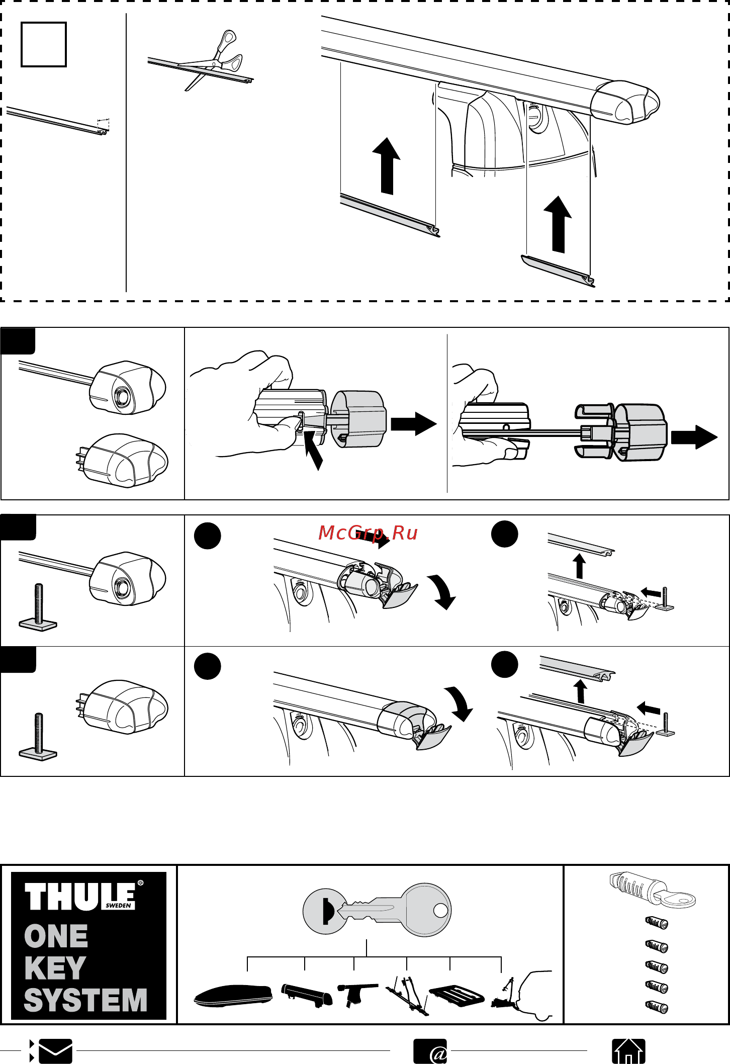 Thule 3079 Инструкция по эксплуатации онлайн [8/8] 335907