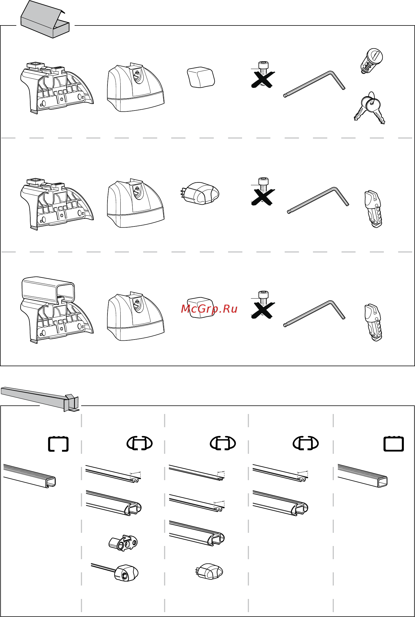 Thule 4002 Инструкция по эксплуатации онлайн [3/8] 335921