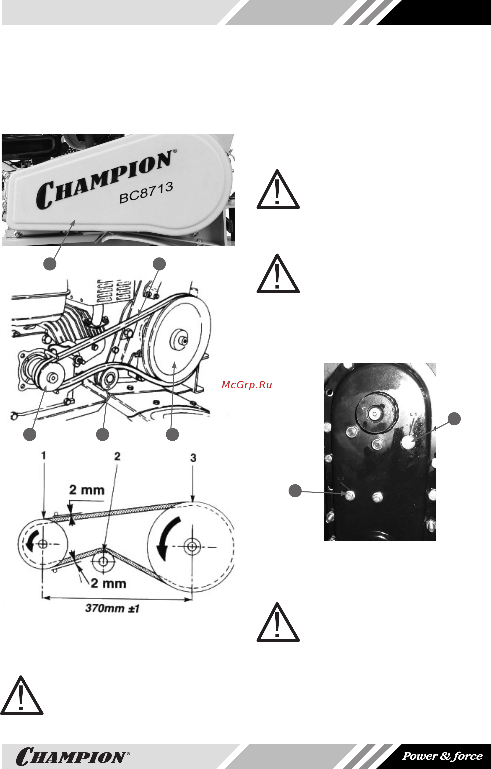 Champion BC8713.pdf [11/24] Обслуживание редуктора