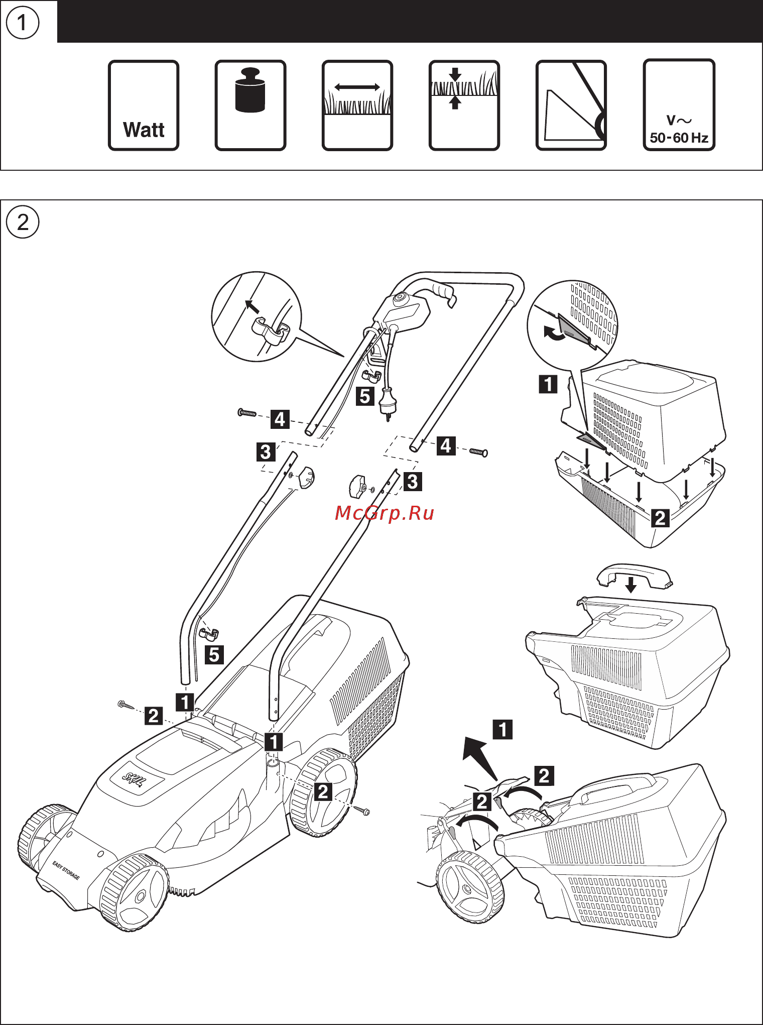 Skil 0713 RA (F 015 071 3RA) Инструкция по эксплуатации онлайн [2/132] 335964