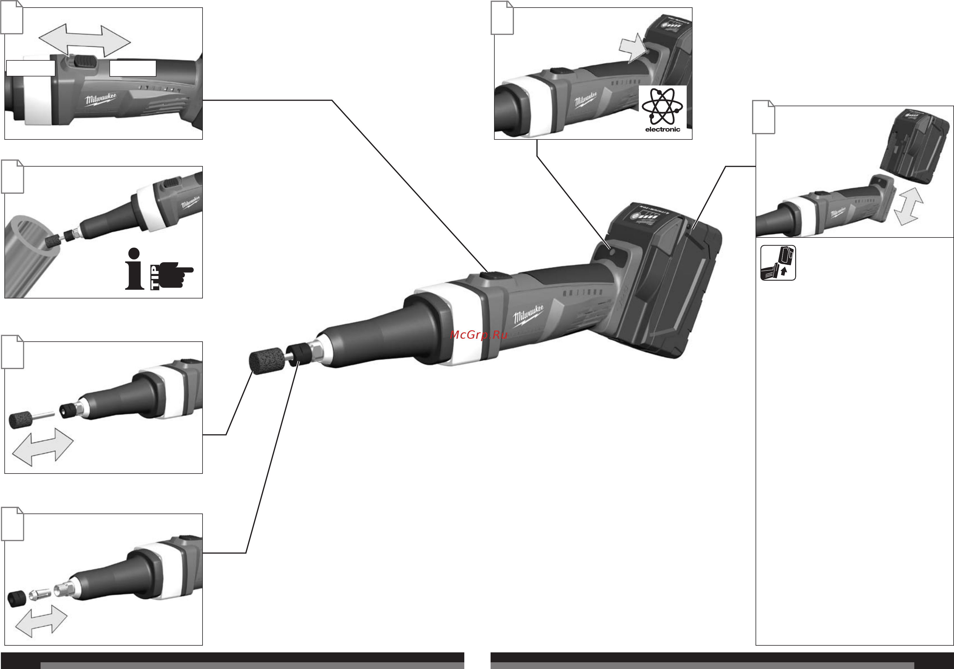 Milwaukee HD28 SG-0 аккумуляторная [3/51] Start stop