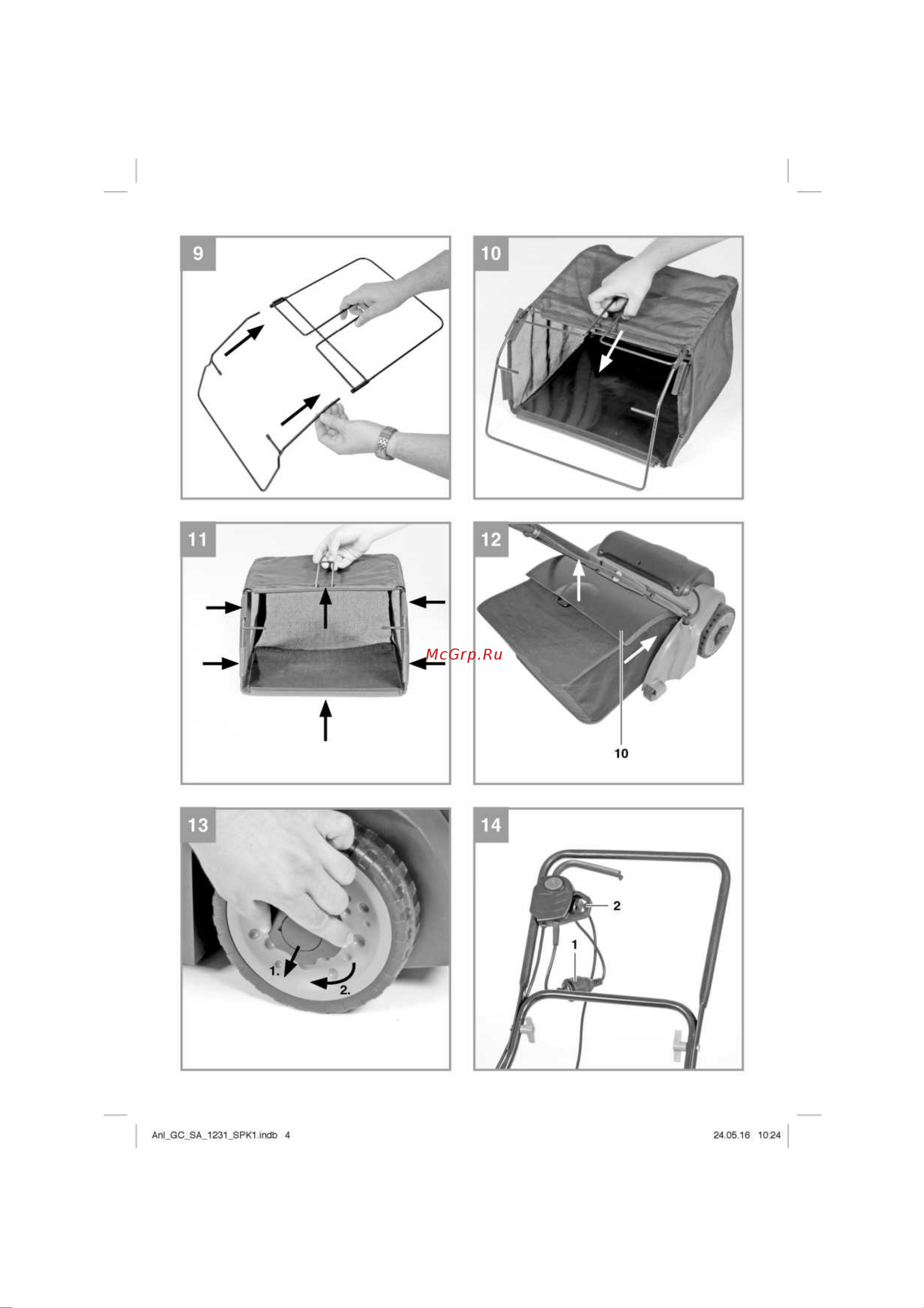 Einhell GE-SA 1435 Инструкция по эксплуатации онлайн [4/15] 336472