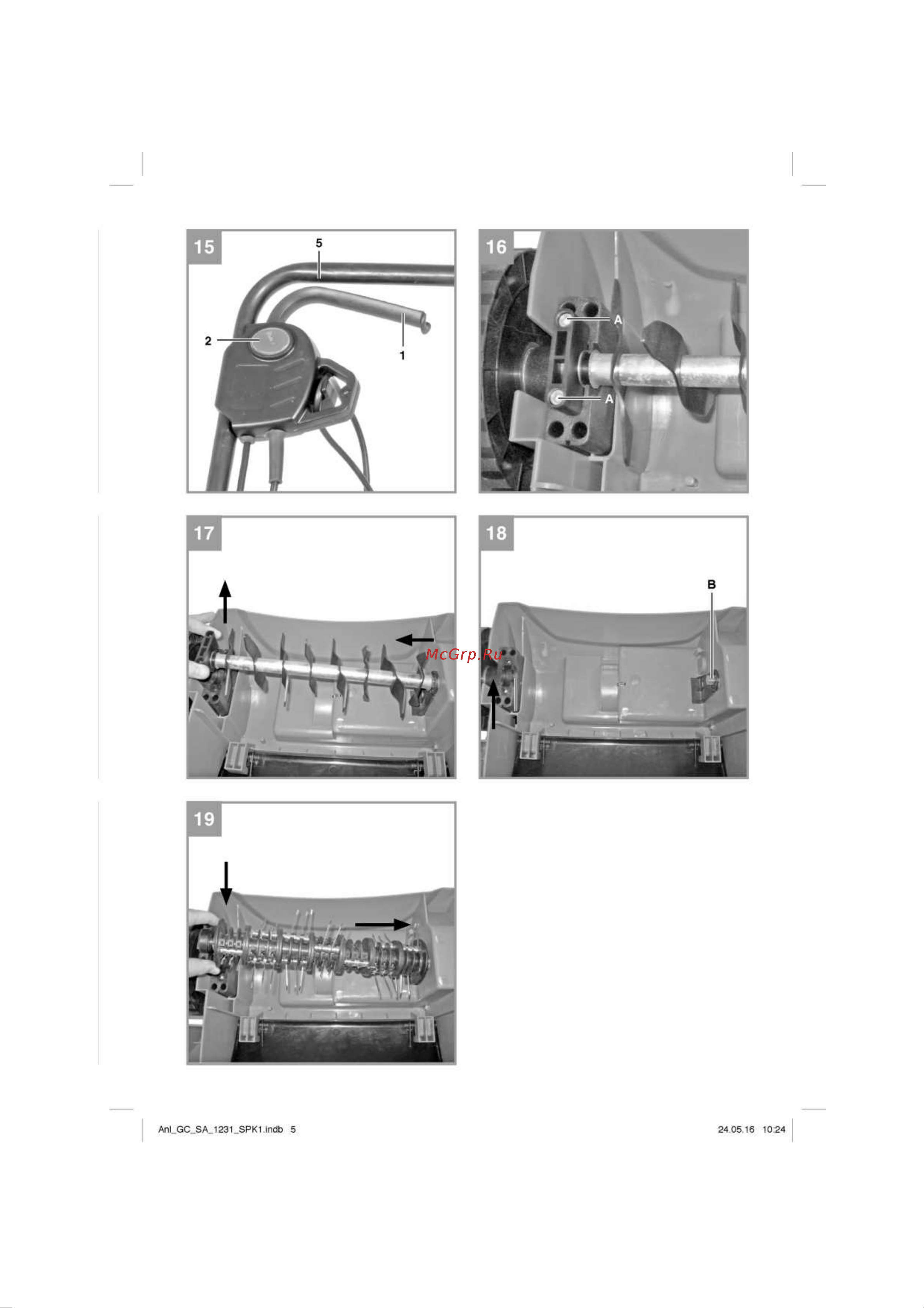 Einhell GE-SA 1435 Инструкция по эксплуатации онлайн [5/15] 336472