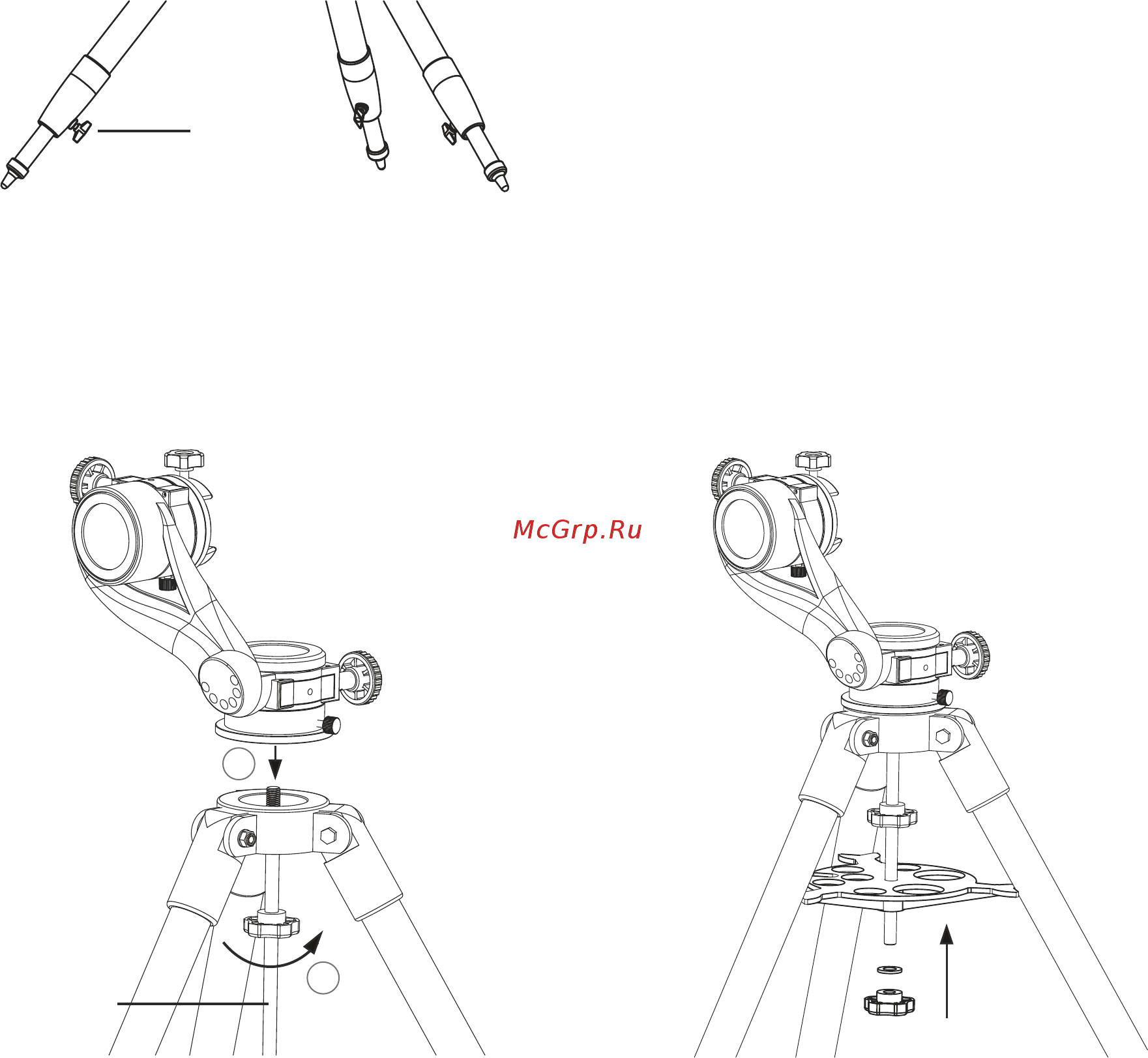Sky-Watcher AZ5 со стальной треногой 71283 Инструкция по эксплуатации онлайн [3/6] 823409