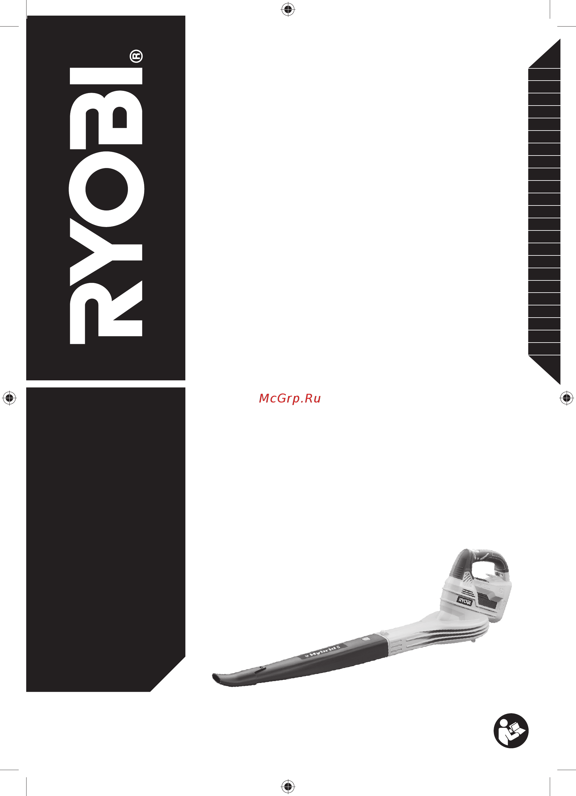 Ryobi OBL1820H (3002340) Инструкция по эксплуатации онлайн