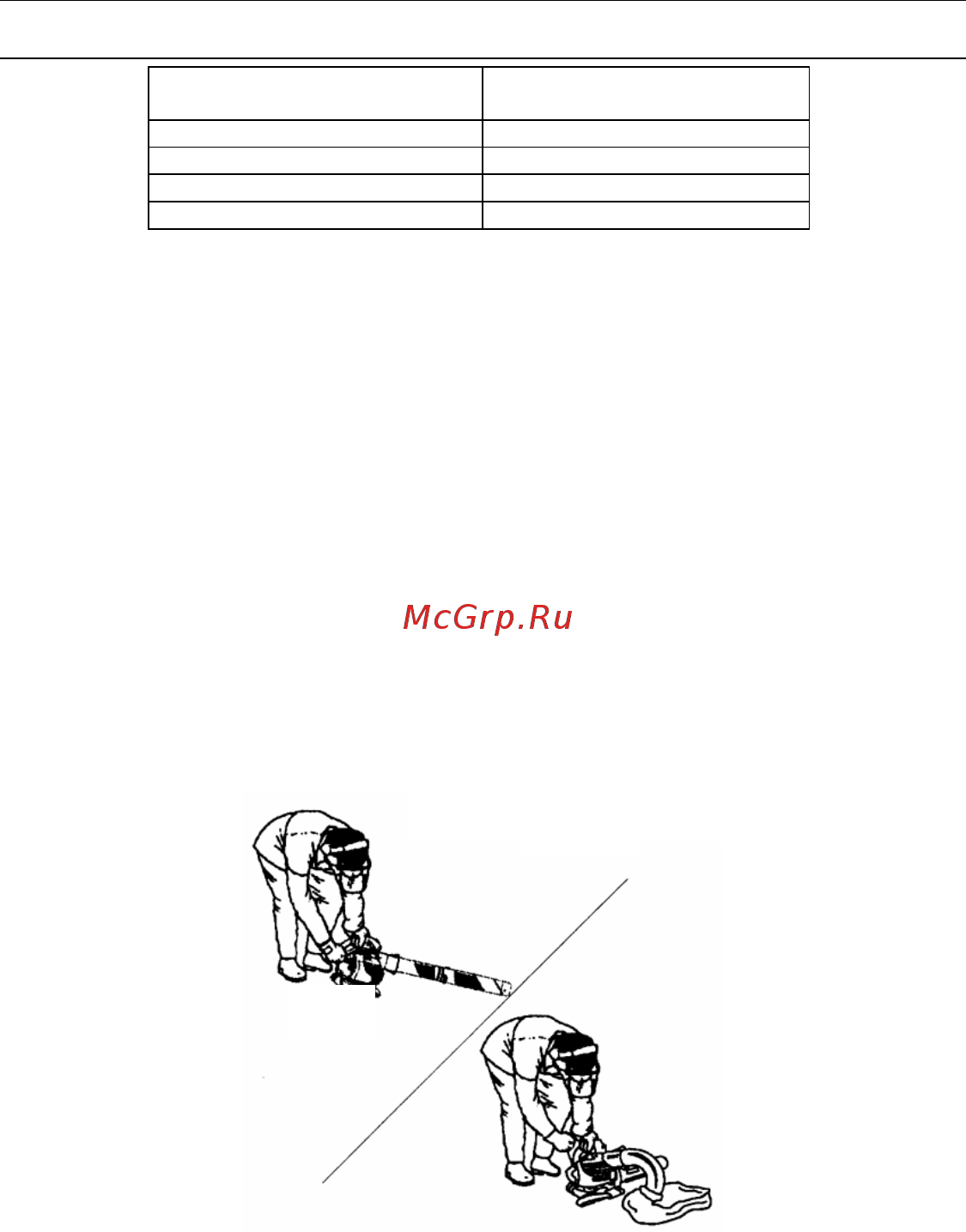 McCulloch GBV325 (9671671-01) [12/20] Эксплуатации