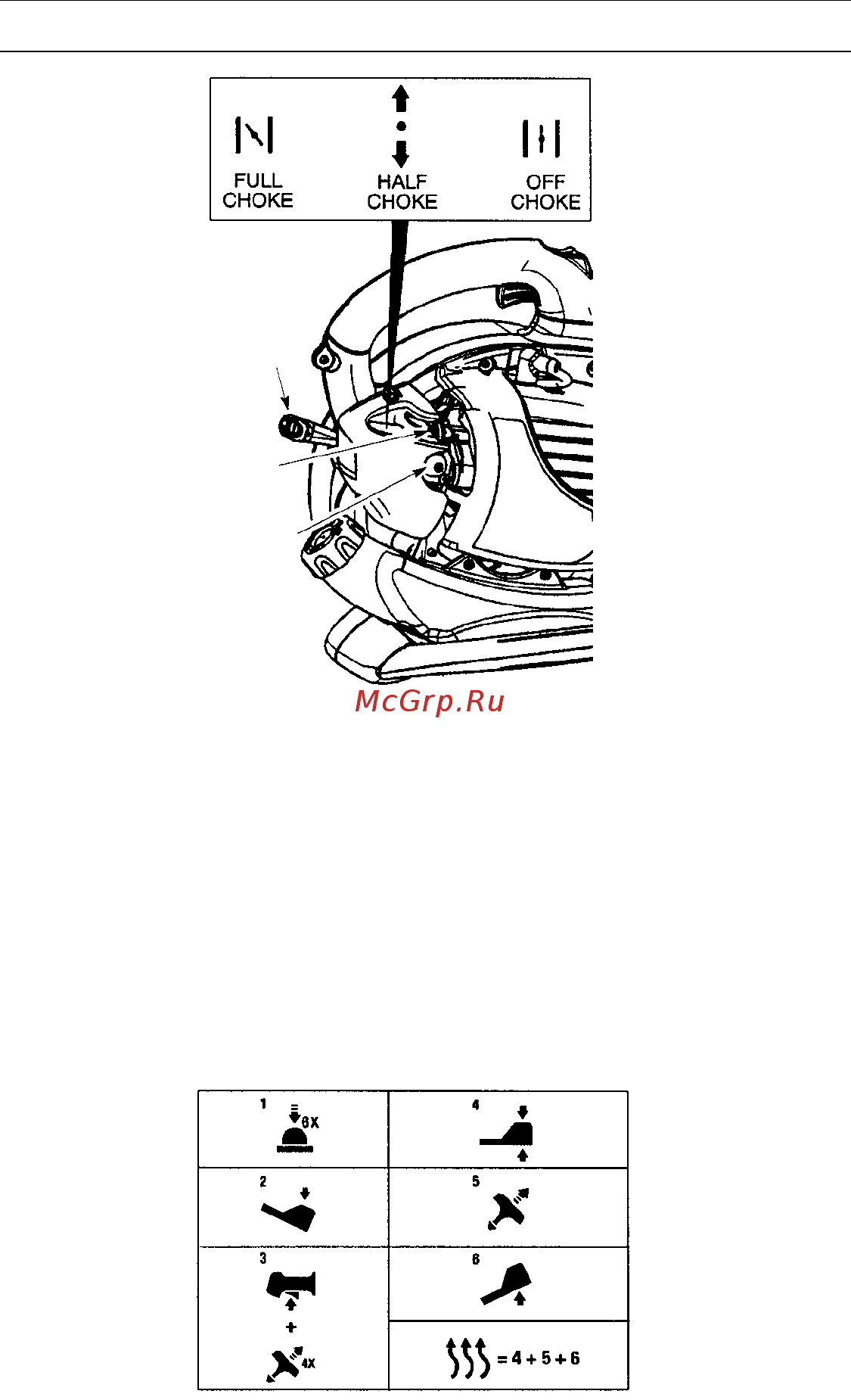 McCulloch GBV325 (9671671-01) [13/20] Эксплуатации