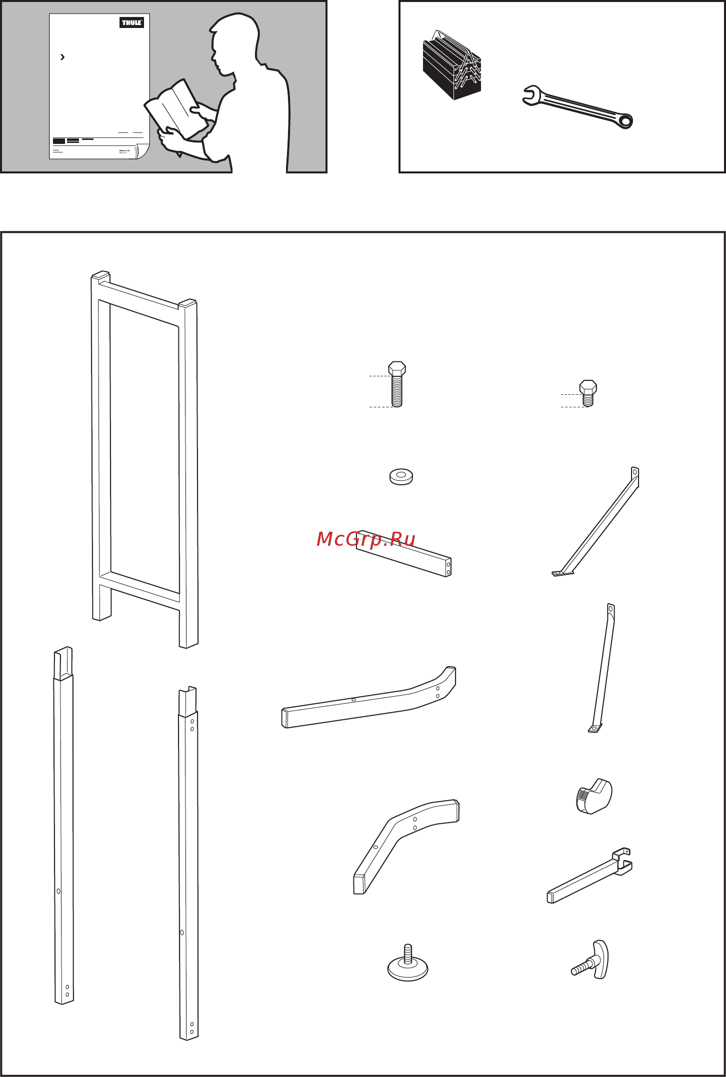 Thule 5781 Инструкция по эксплуатации онлайн [2/8] 336700