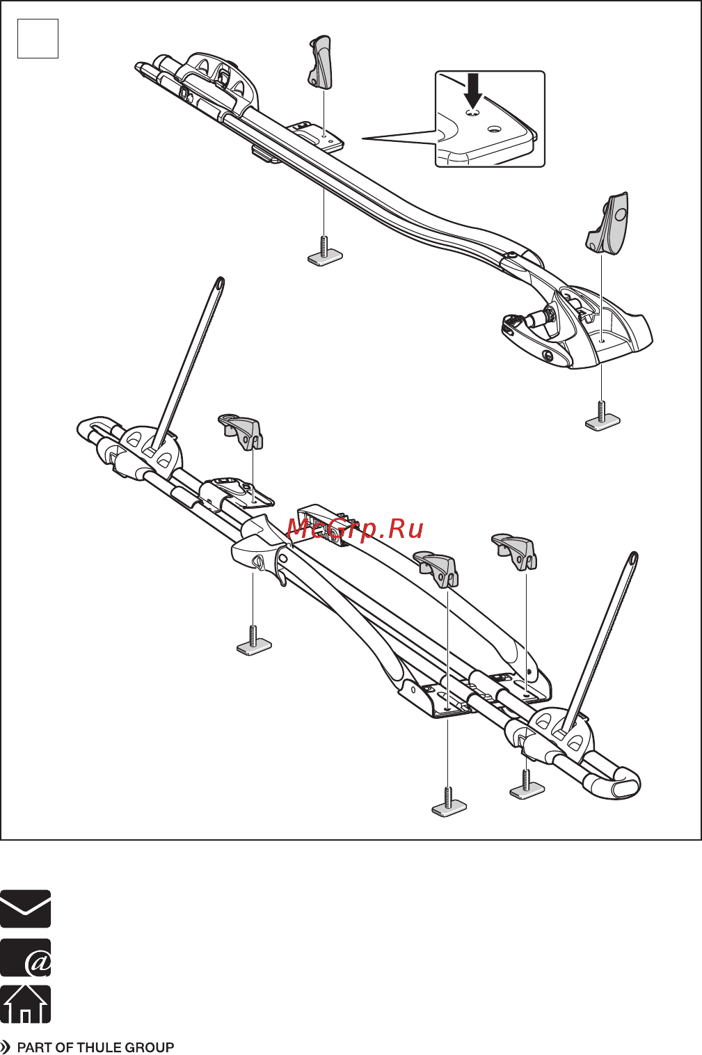 Thule 889-3 Инструкция по эксплуатации онлайн [2/2] 336702