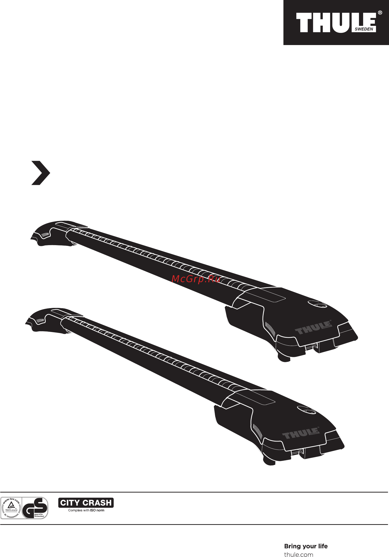 Thule 9582 Инструкция по эксплуатации онлайн