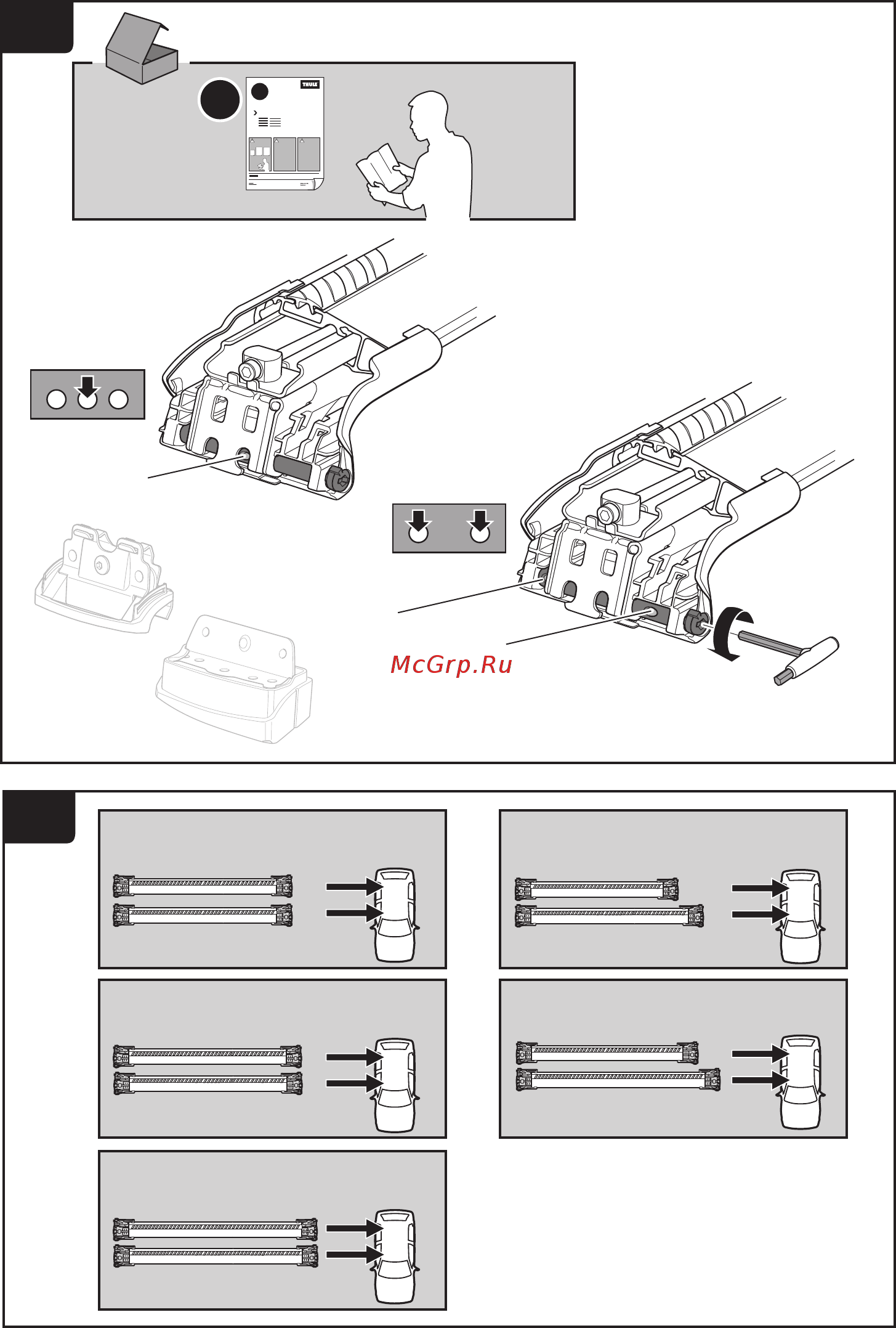 Thule 9591B Инструкция по эксплуатации онлайн [5/12] 336786