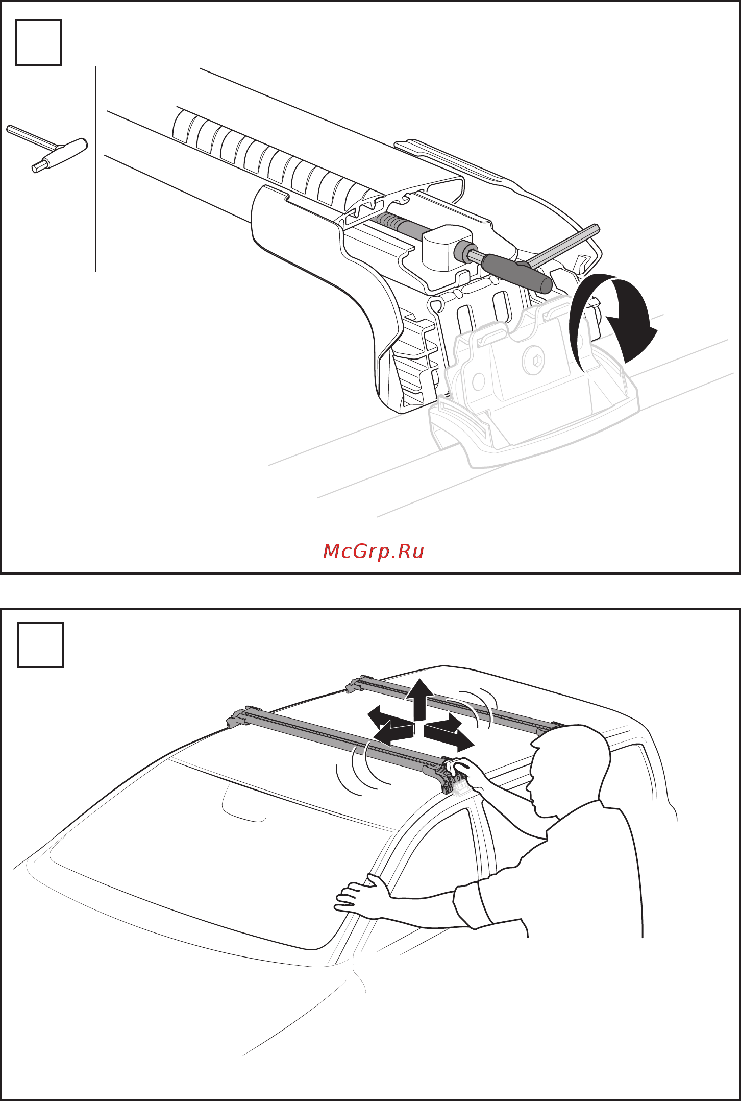 Thule 9591B Инструкция по эксплуатации онлайн [7/12] 336786