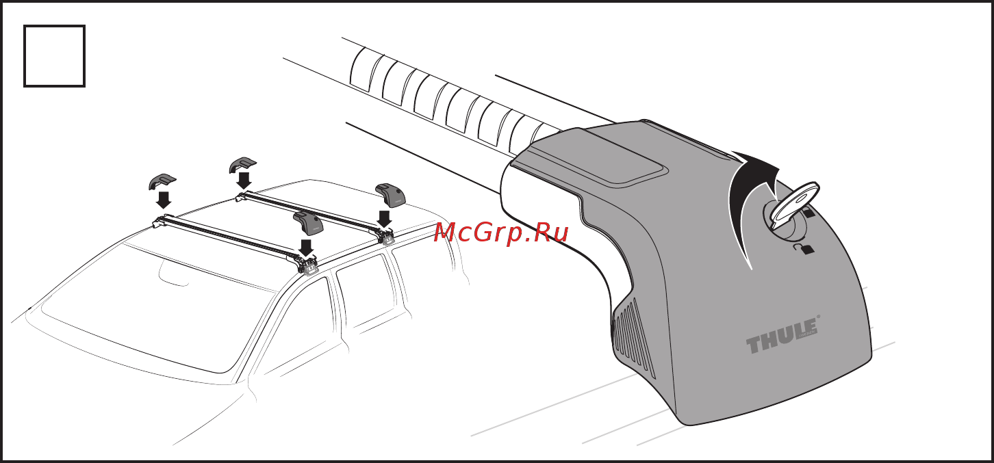 Thule 9591B Инструкция по эксплуатации онлайн [9/12] 336786