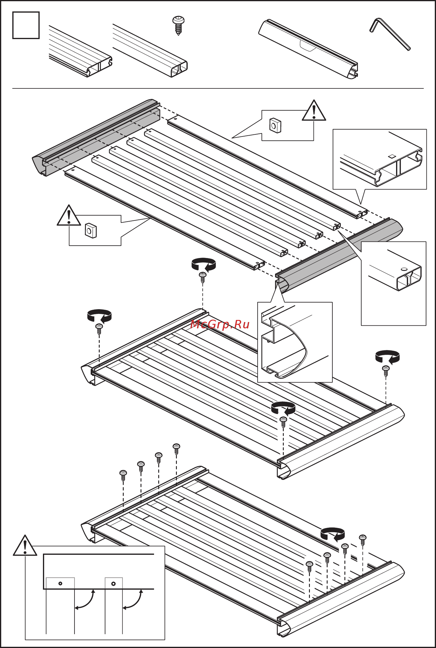 Thule 823 Инструкция по эксплуатации онлайн [4/16] 336742
