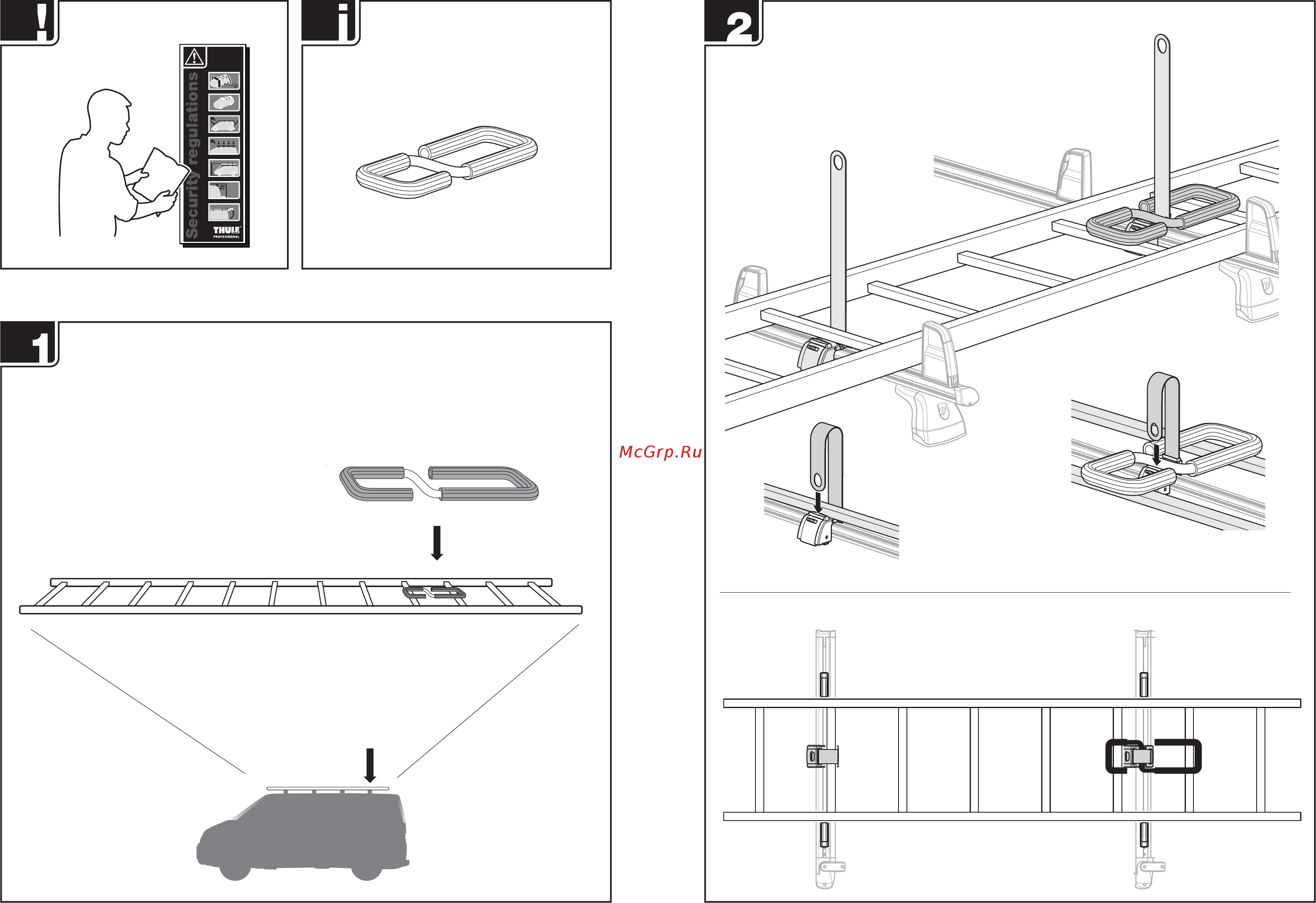 Thule 310 Ladder Step Инструкция по эксплуатации онлайн [2/2] 336762