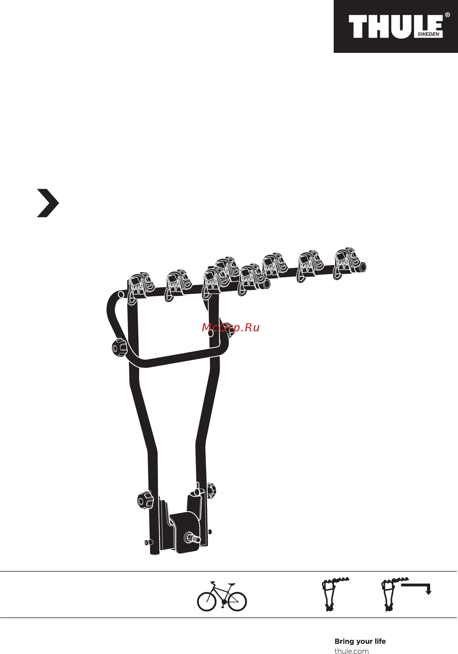 Thule 9708 Инструкция по эксплуатации онлайн
