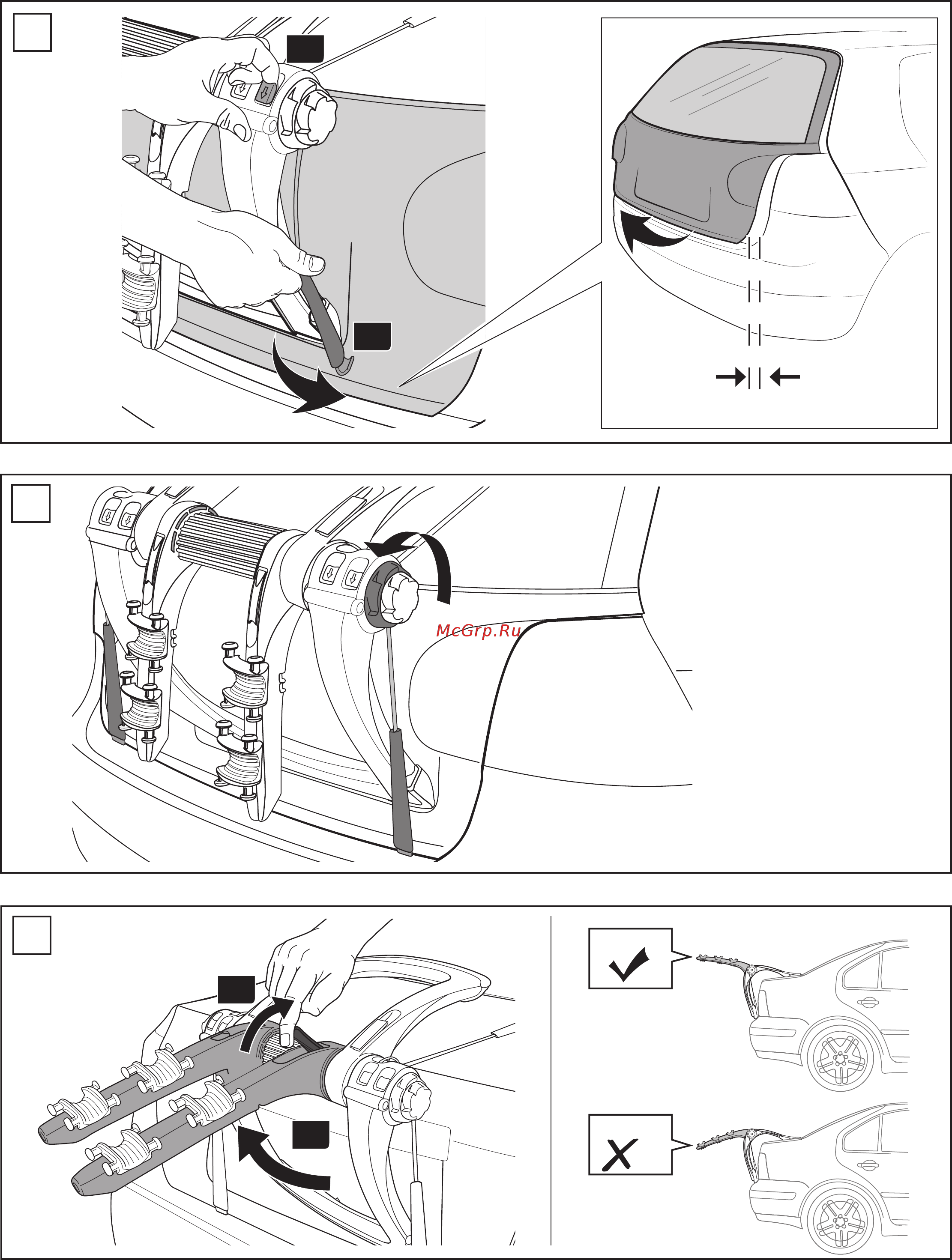 Thule 992 Инструкция по эксплуатации онлайн [6/11] 336767