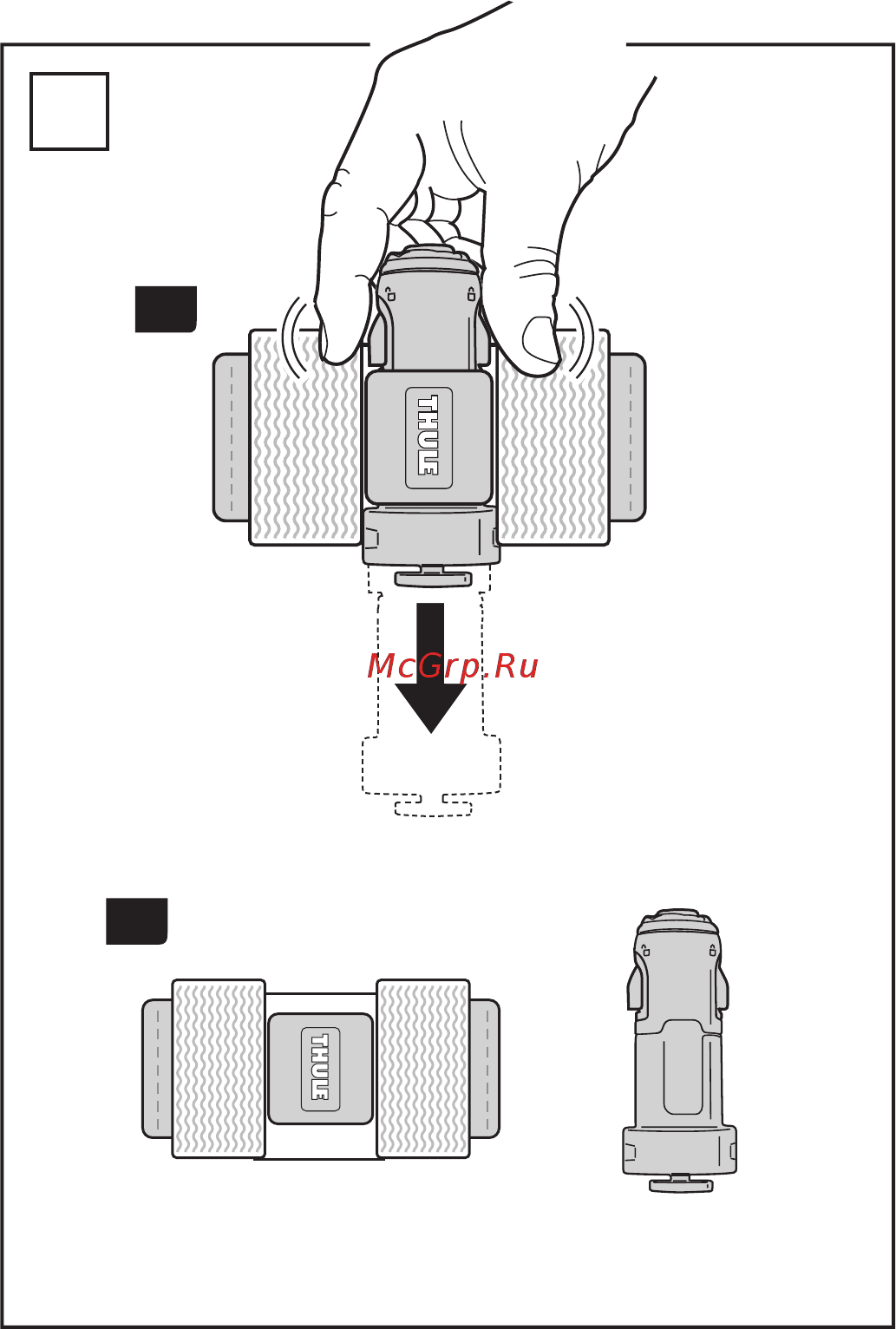 Thule 729100 Инструкция по эксплуатации онлайн [3/16] 336783