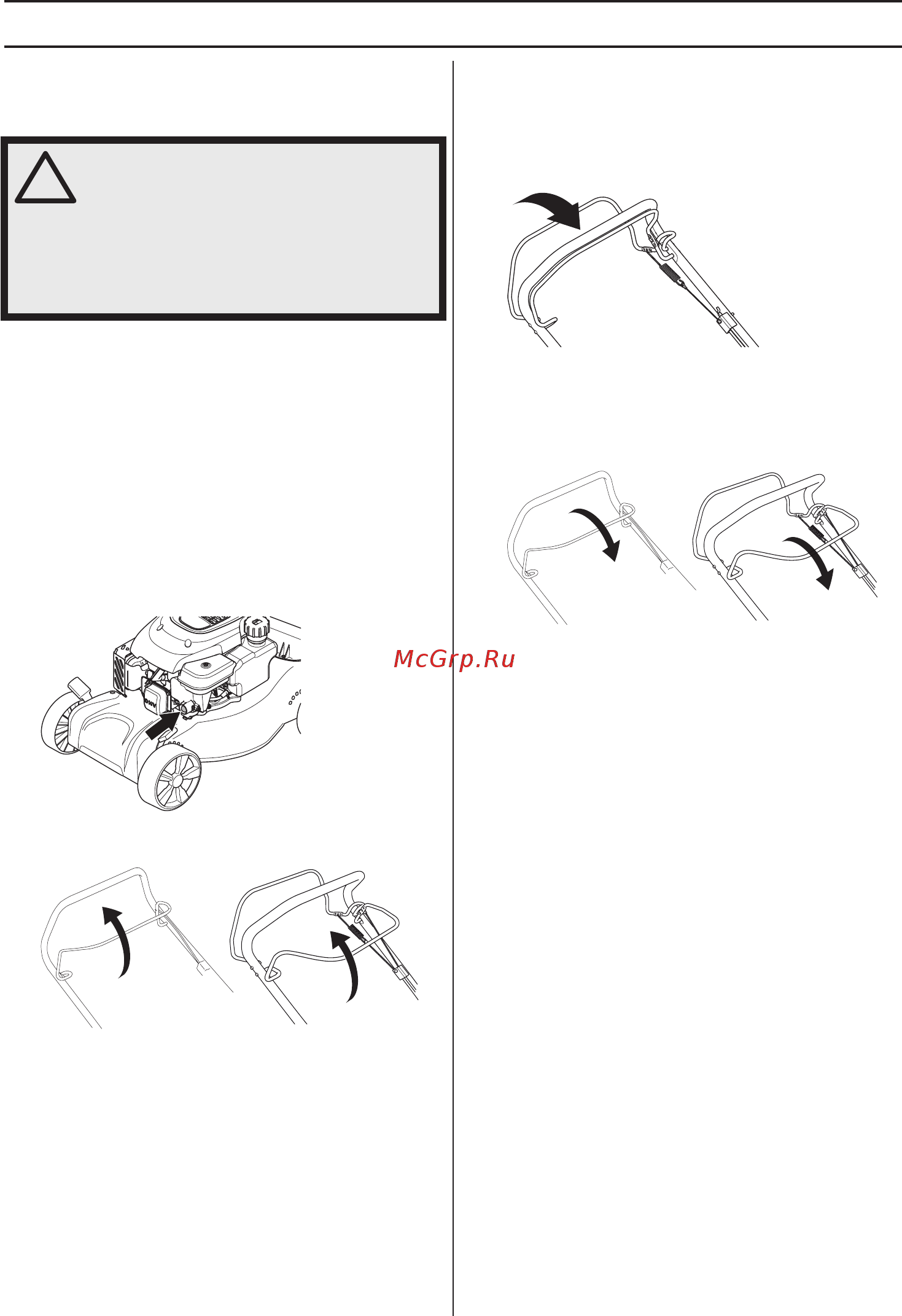 McCulloch M46-110R 9676216-01 [325/392] Obsluha