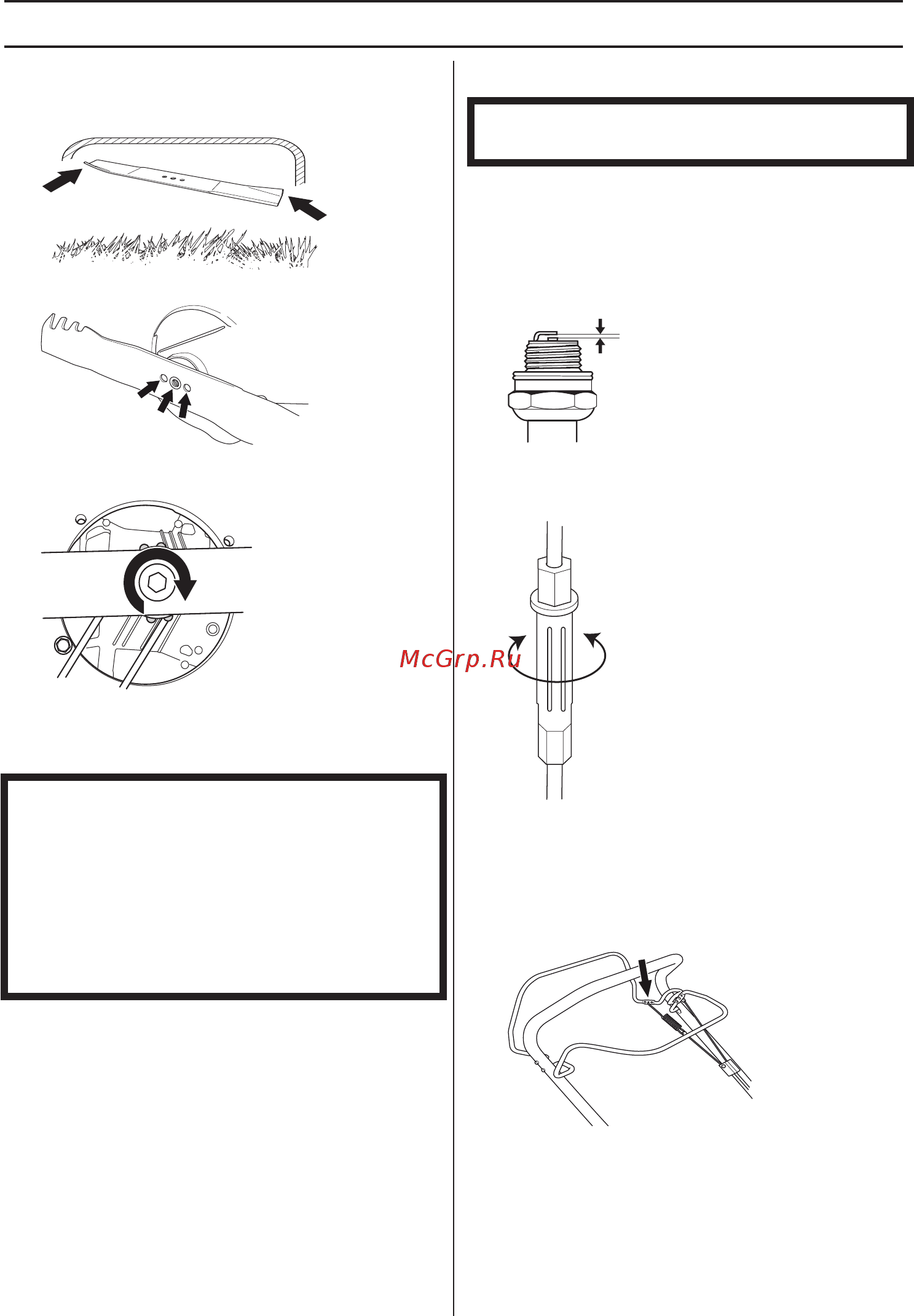 McCulloch M46-110R 9676216-01 [57/392] Tennplugg