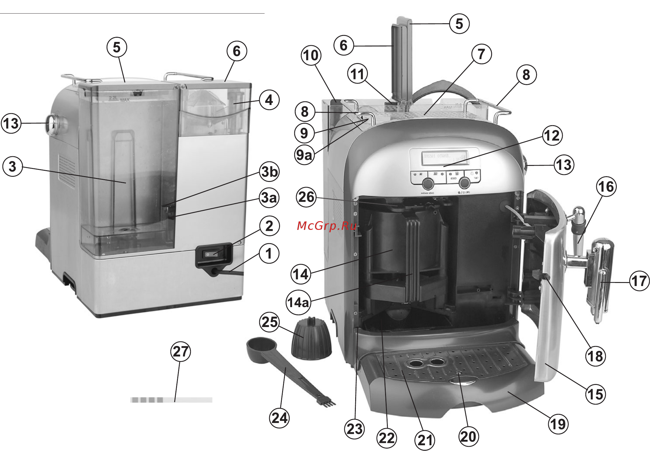 Zelmer 13Z011 [105/228] Structura aparatului desen nr 1