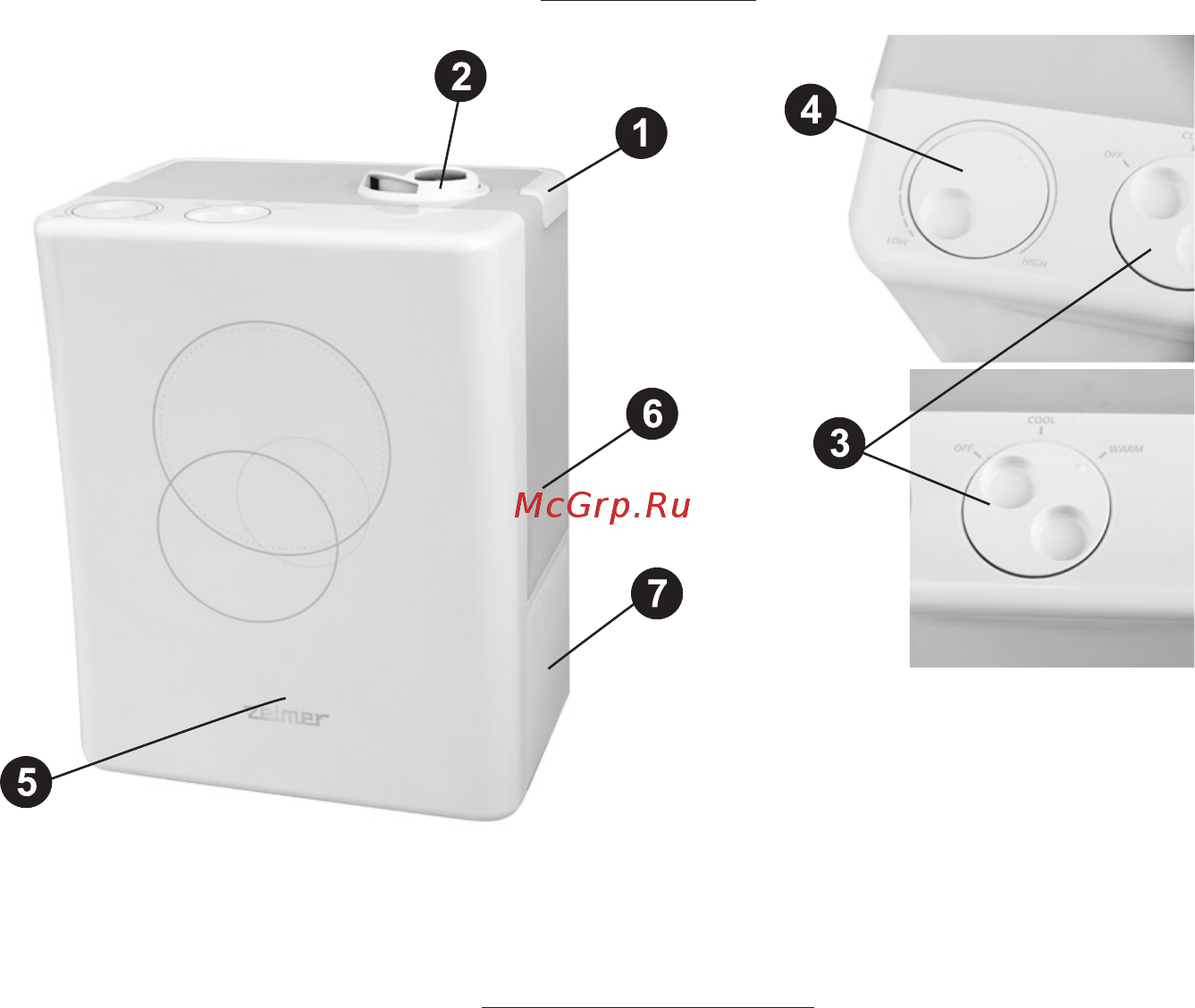 Zelmer 23Z050 [11/64] Konstrukce