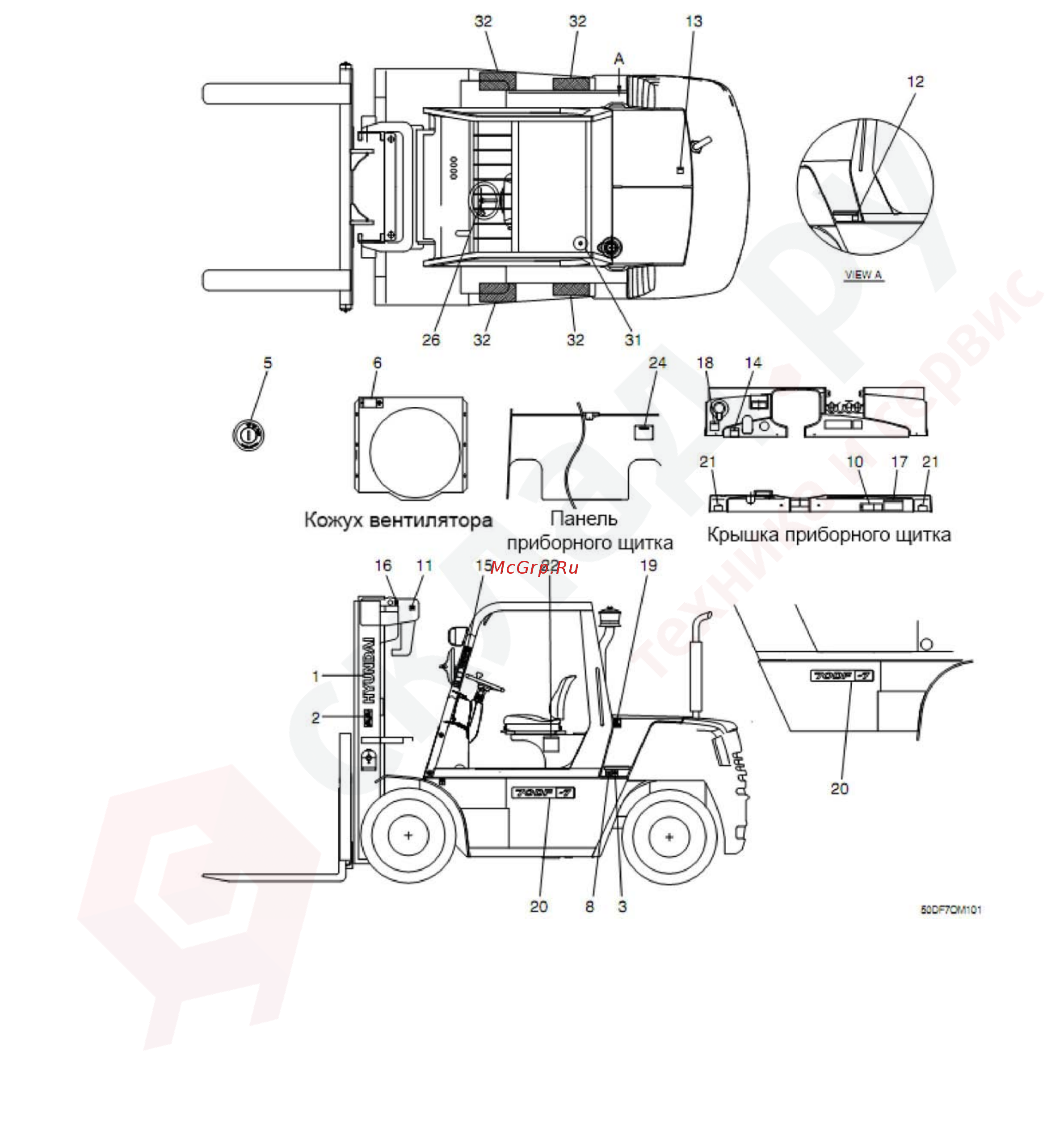 Hyundai 18D-7E [13/253] 50df 60df 70df 7