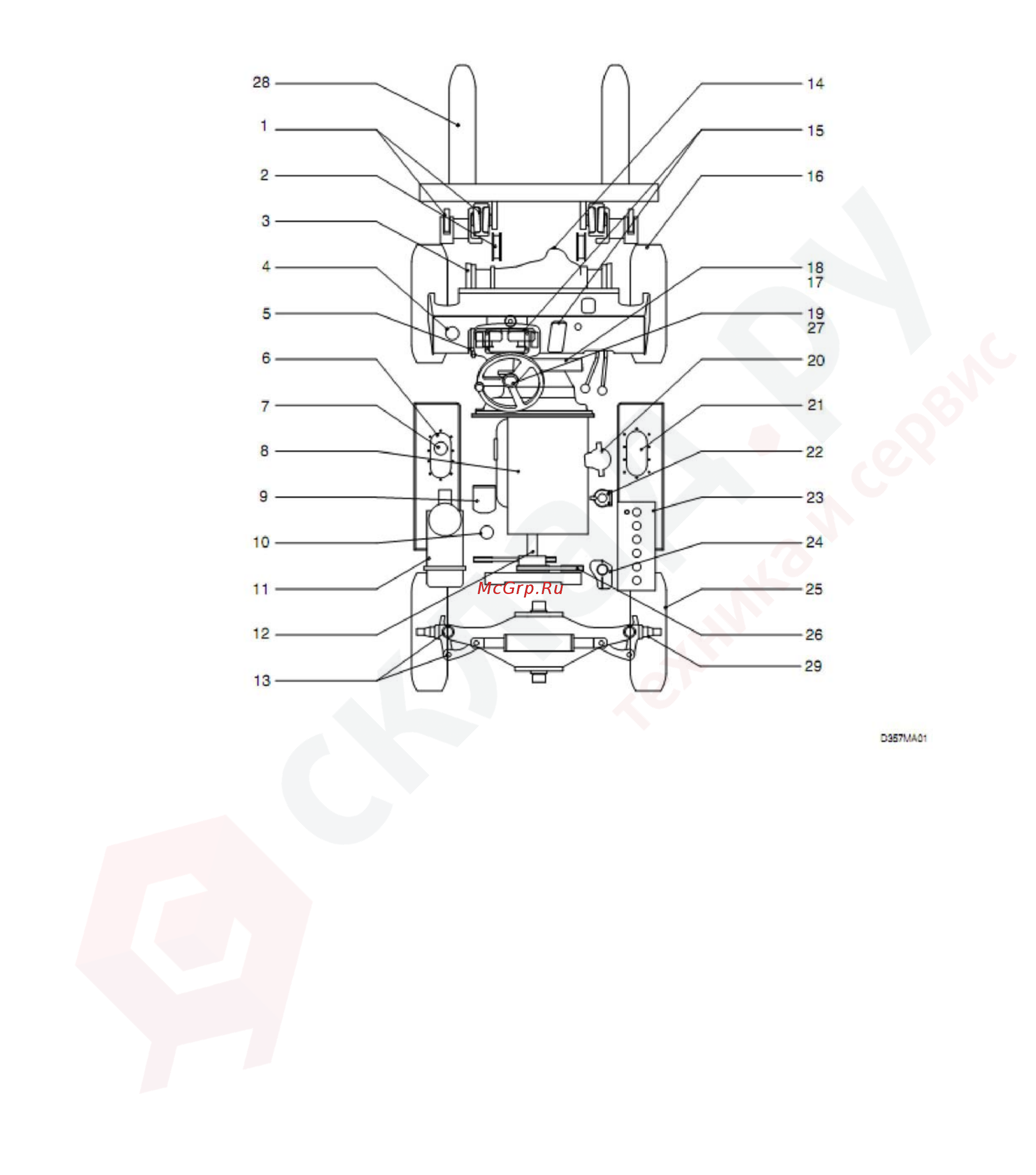 Hyundai 15D-7E Инструкция по эксплуатации онлайн [153/253] 337486